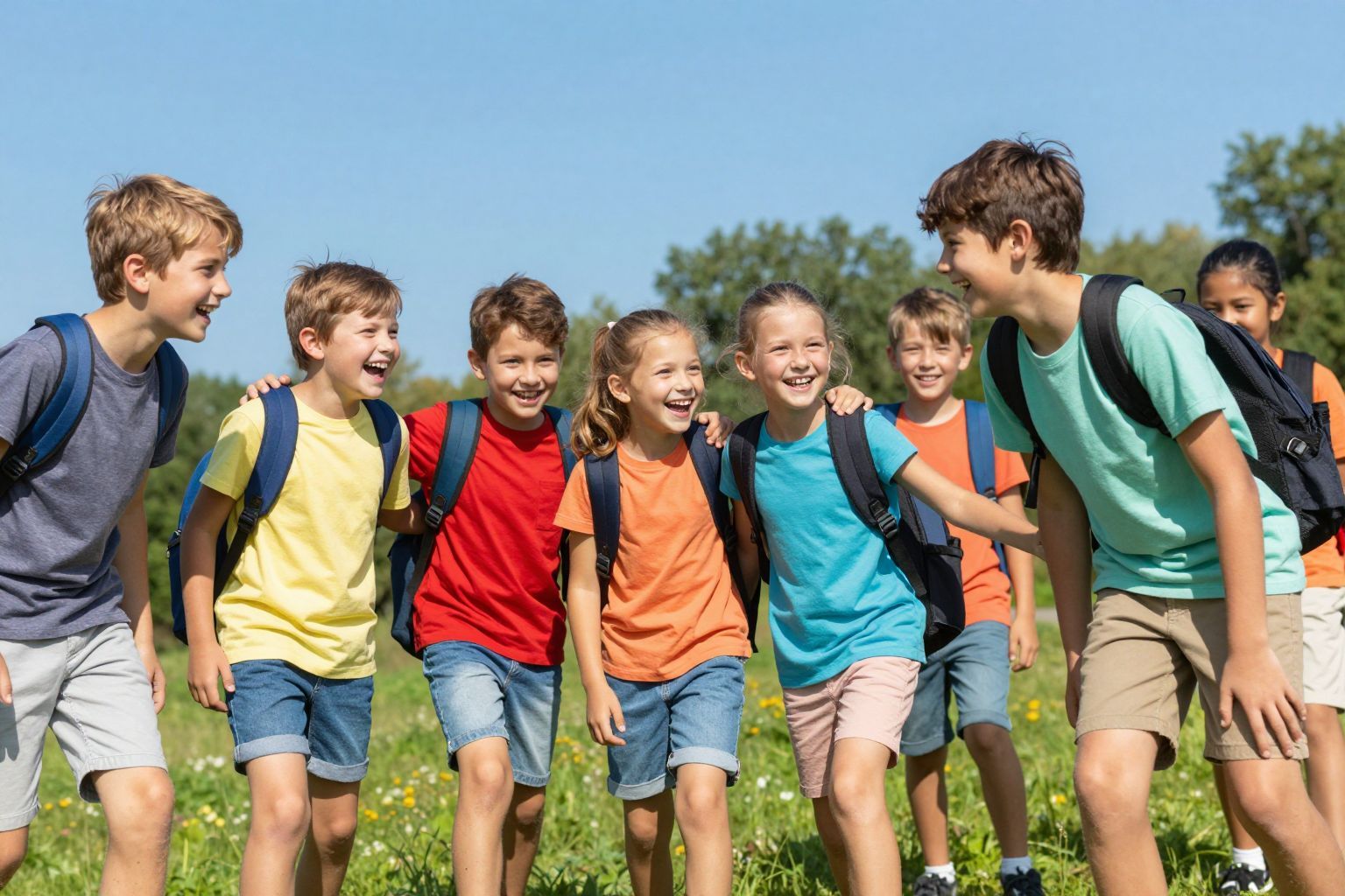 Az iskolai kirándulások segíthetnek a gyerekek társas fejlődésében.