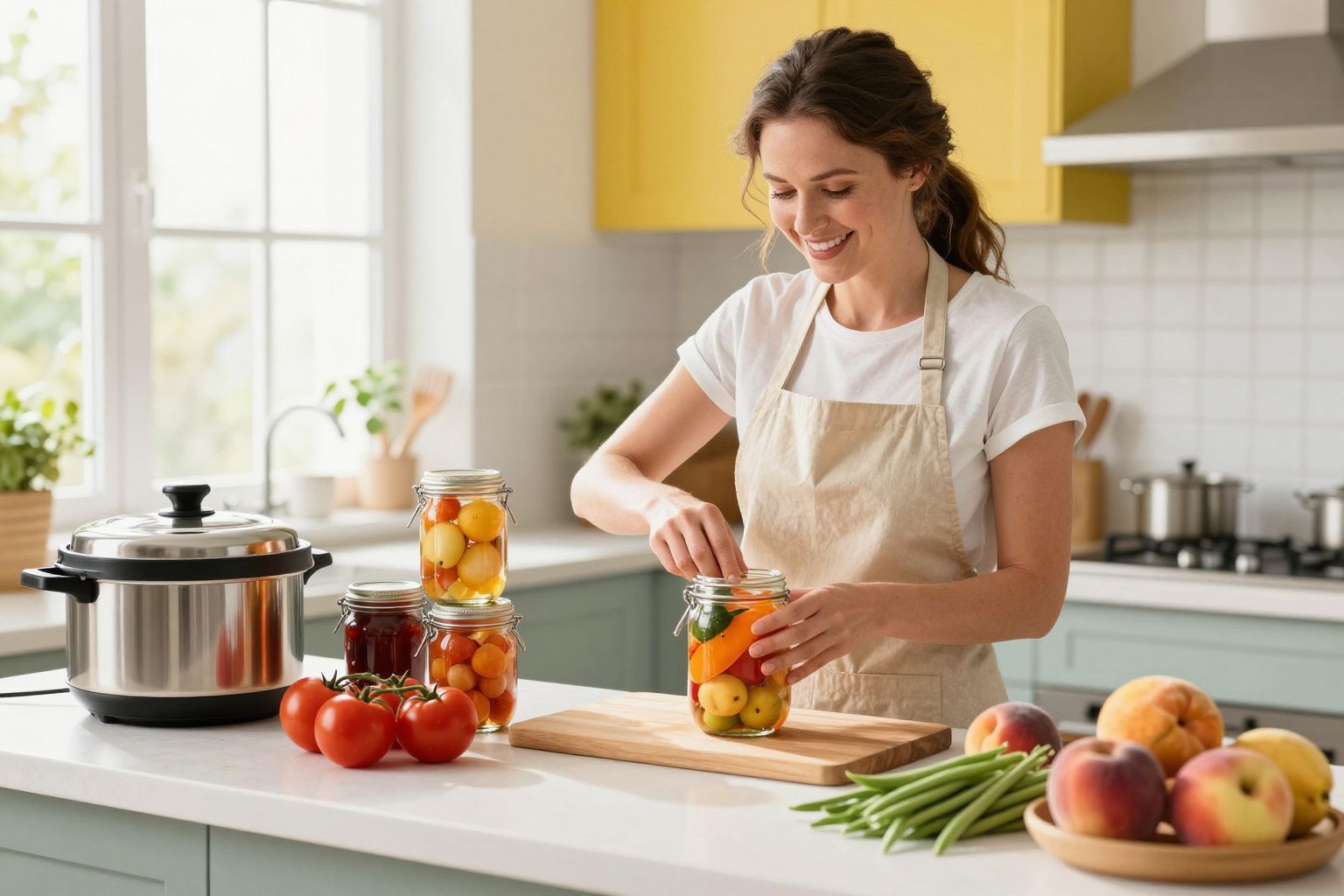 A megfelelő hőmérséklet megőrzi a befőzött ételek biztonságát.