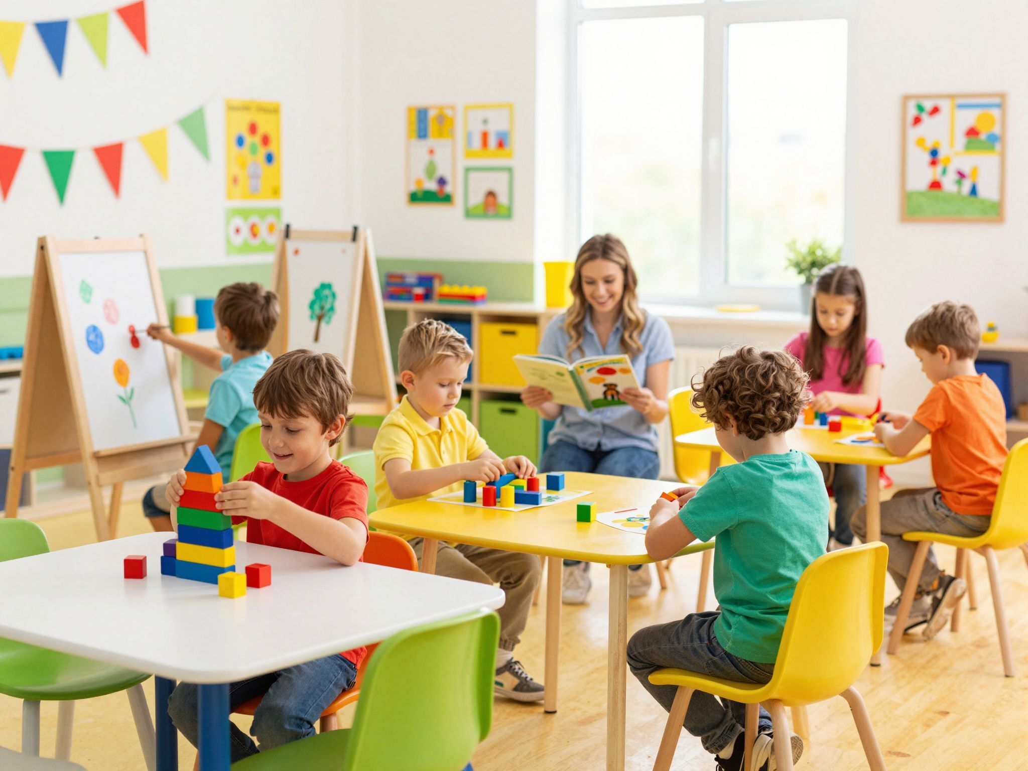 Az óvodáskorban a játékos tanulás alapvető fontosságú.