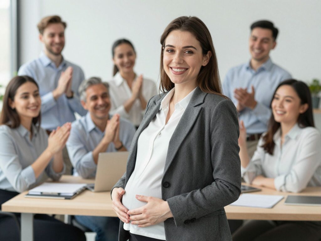 Babavárás a munkahelyen: bejelentési tanácsok kismamáknak