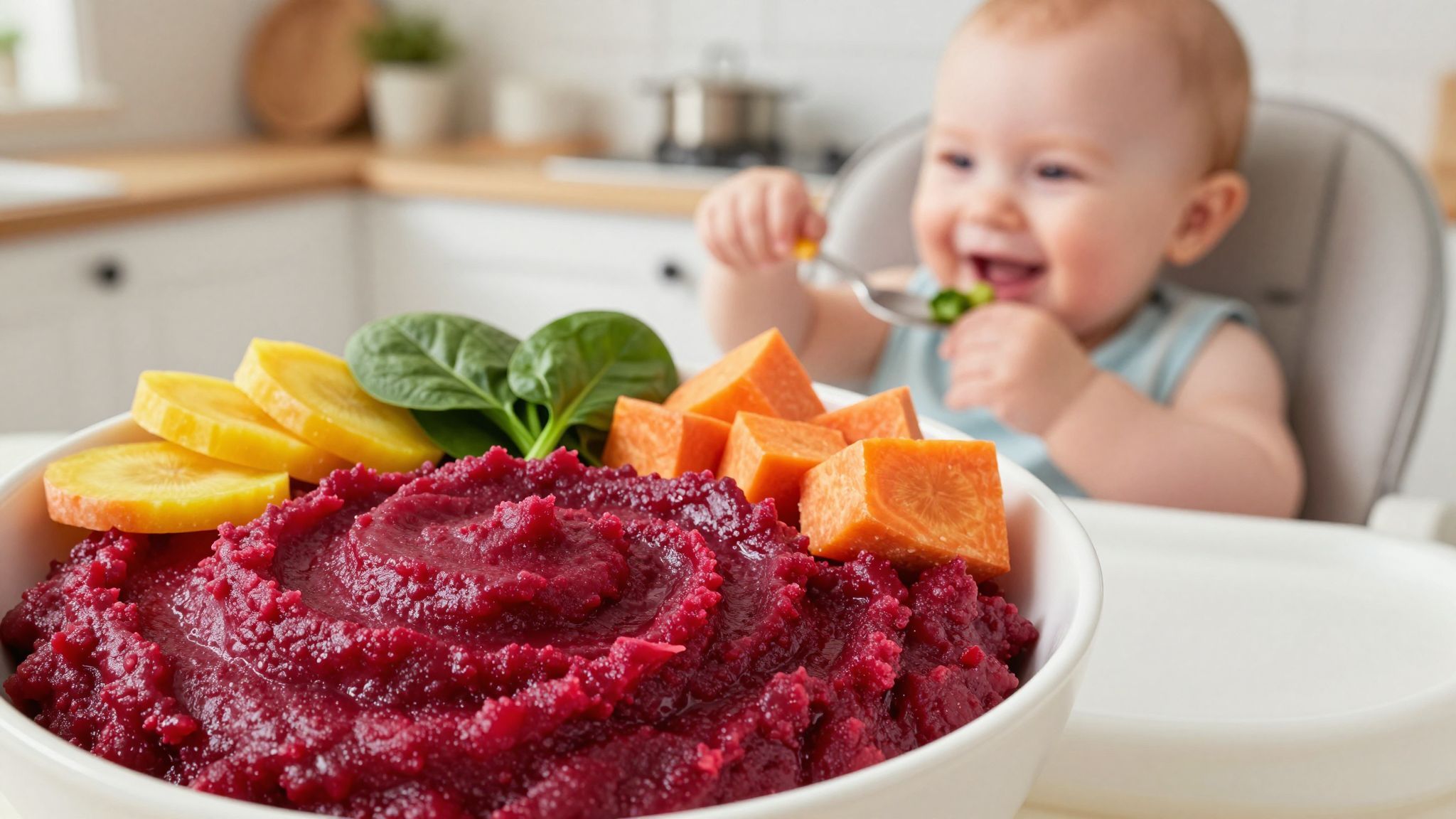 A céklapüré szuper egészséges és kreatívan variálható!