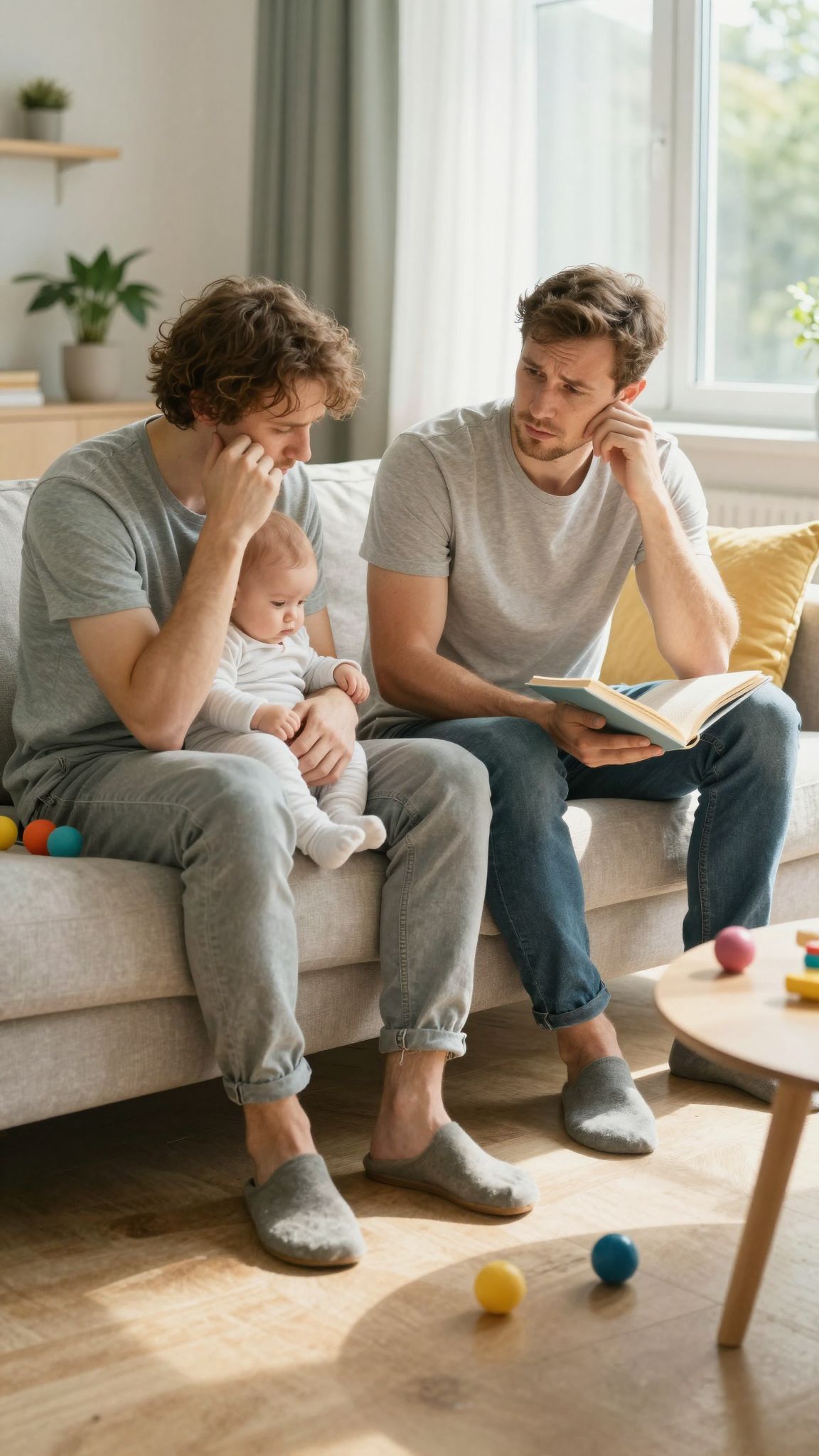 A férfiak szülés utáni depressziója gyakran észrevétlen marad.