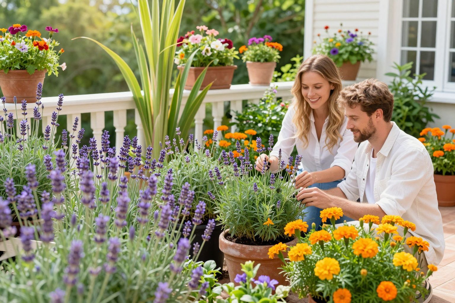 A levendula nemcsak szépséges, de szúnyogriasztó is.