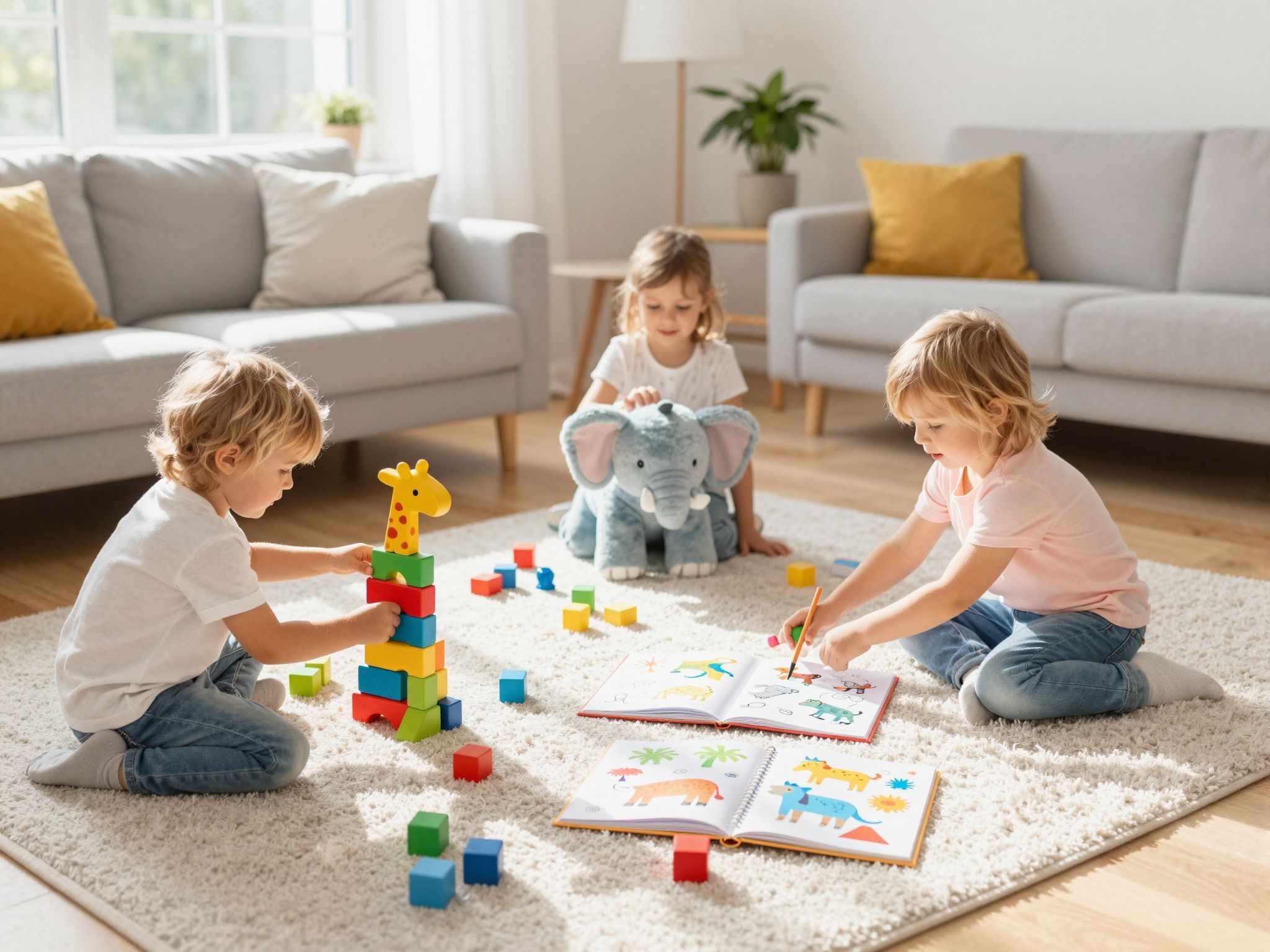 A különböző életkorokhoz illő játékok segítik a fejlődést.