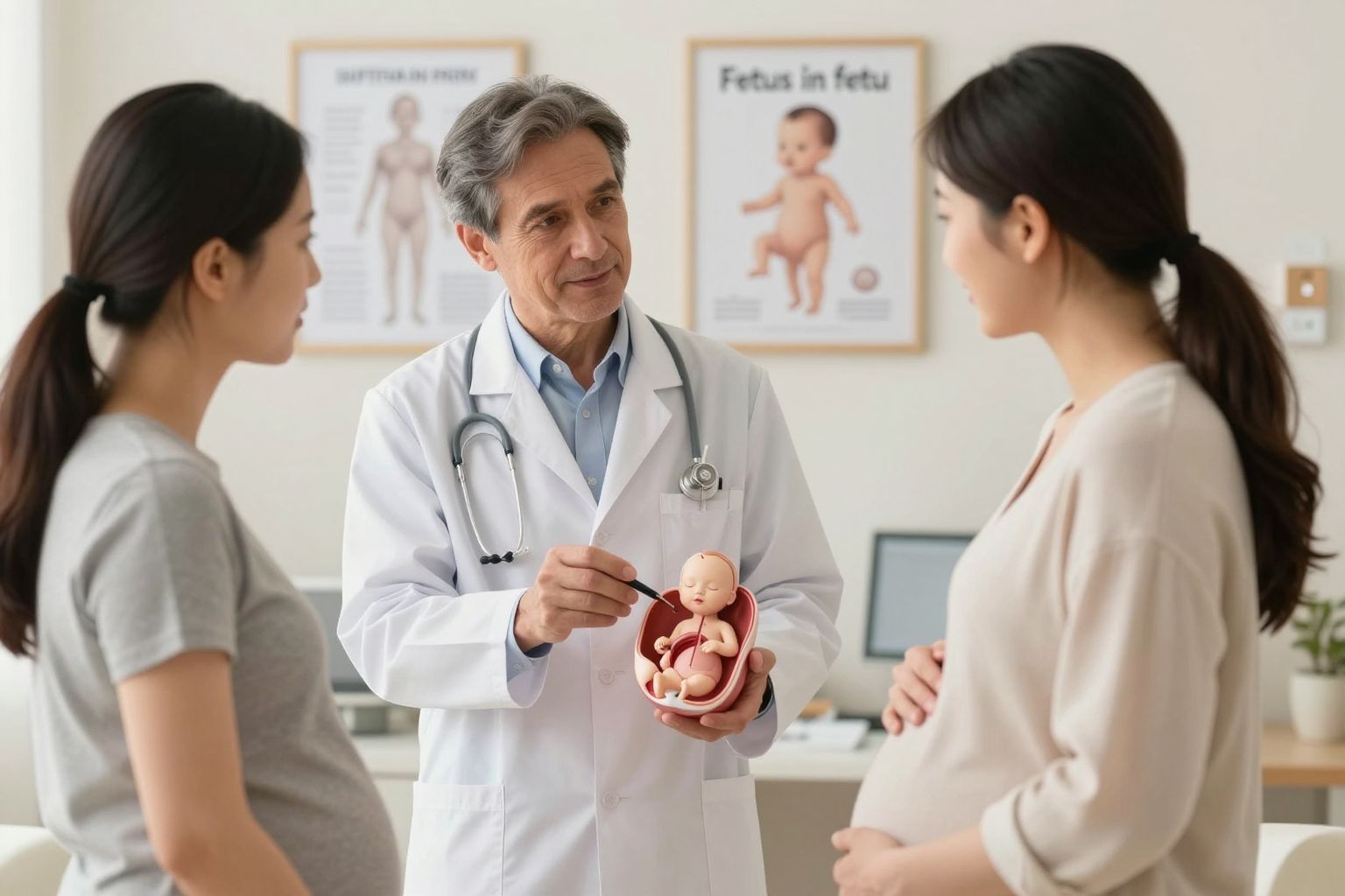 A parazita ikrek esetei ritkán fordulnak elő.