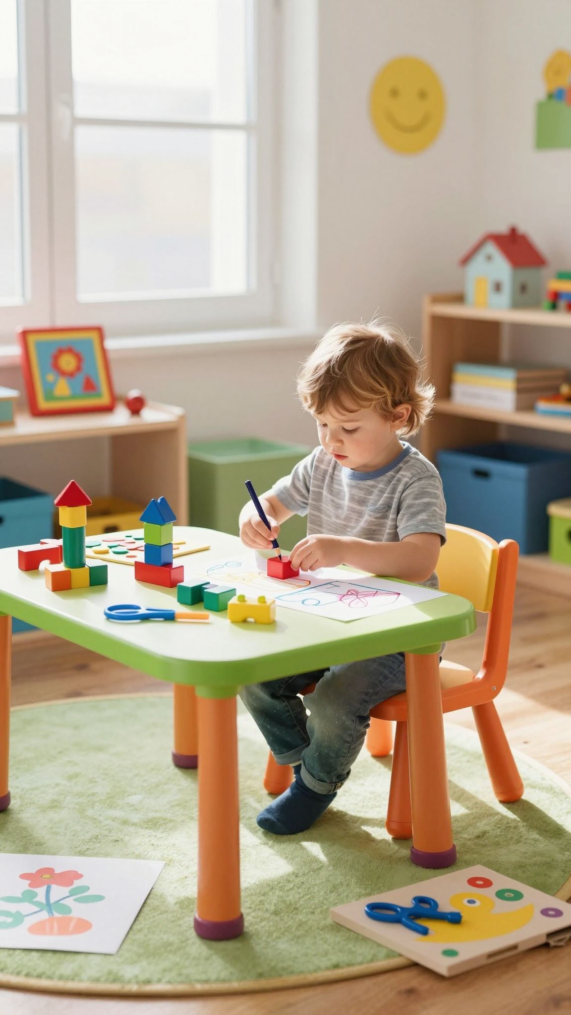 A finommotorika fejlesztése segíti az íráskészség kialakulását.