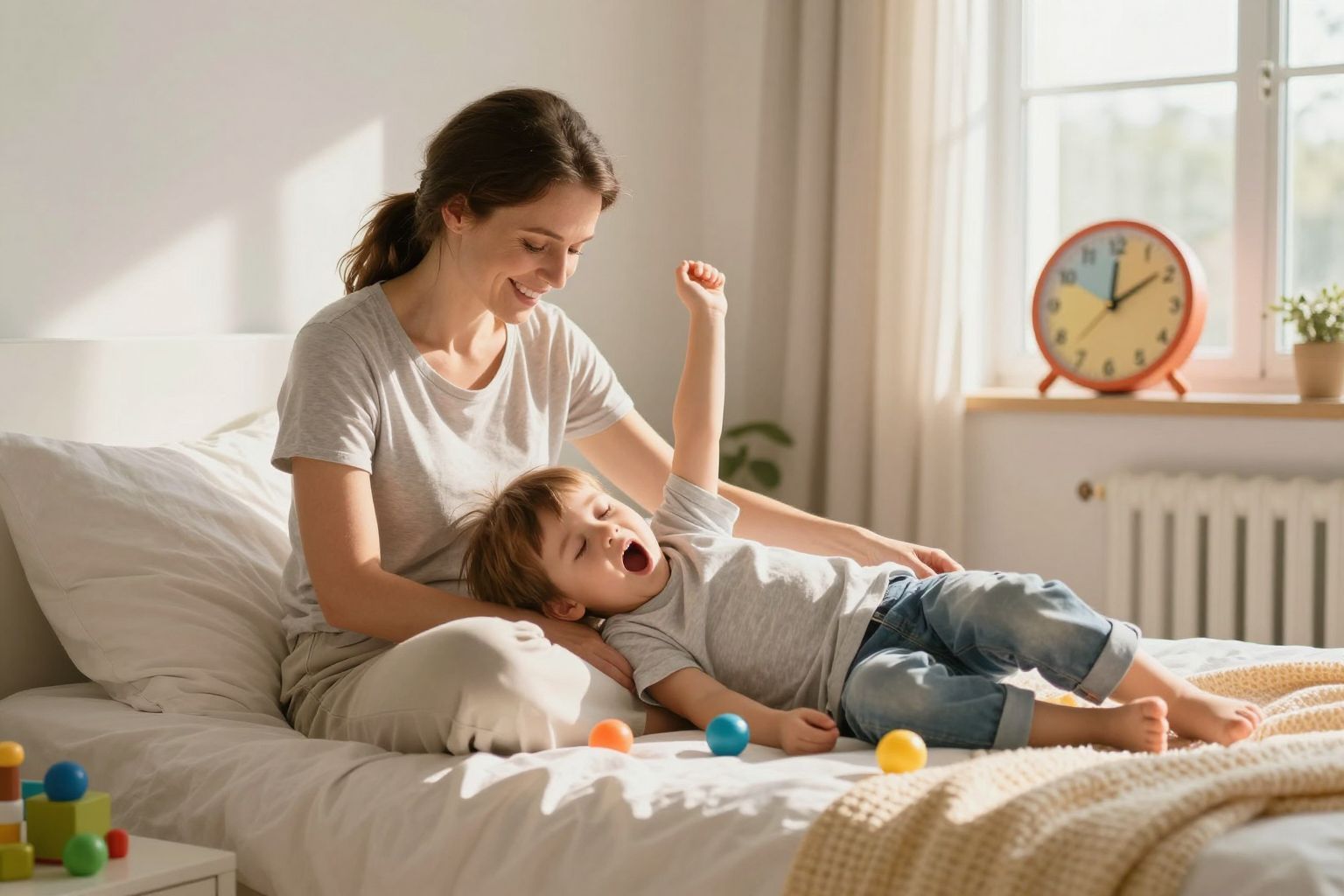 A túl korai eltörlés feszültséget okozhat a gyerekben.