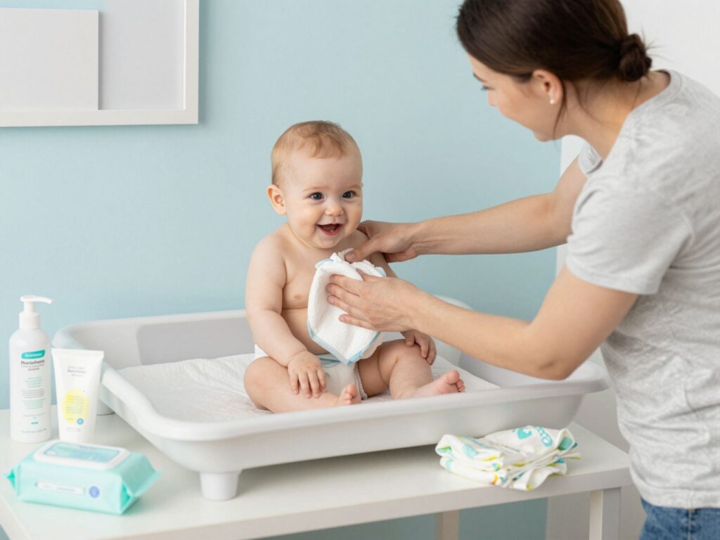 Gyakori pelenkázási kérdések: minden, amit a popsitörléstől a kiütésekig tudnod kell