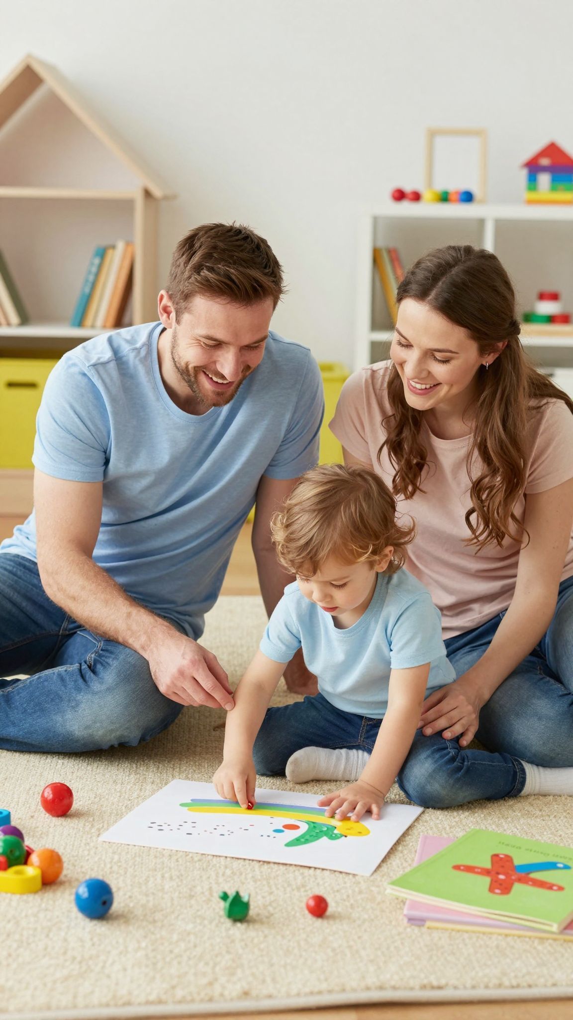A struktúra és szeretet harmóniája segíti a gyermek fejlődését.