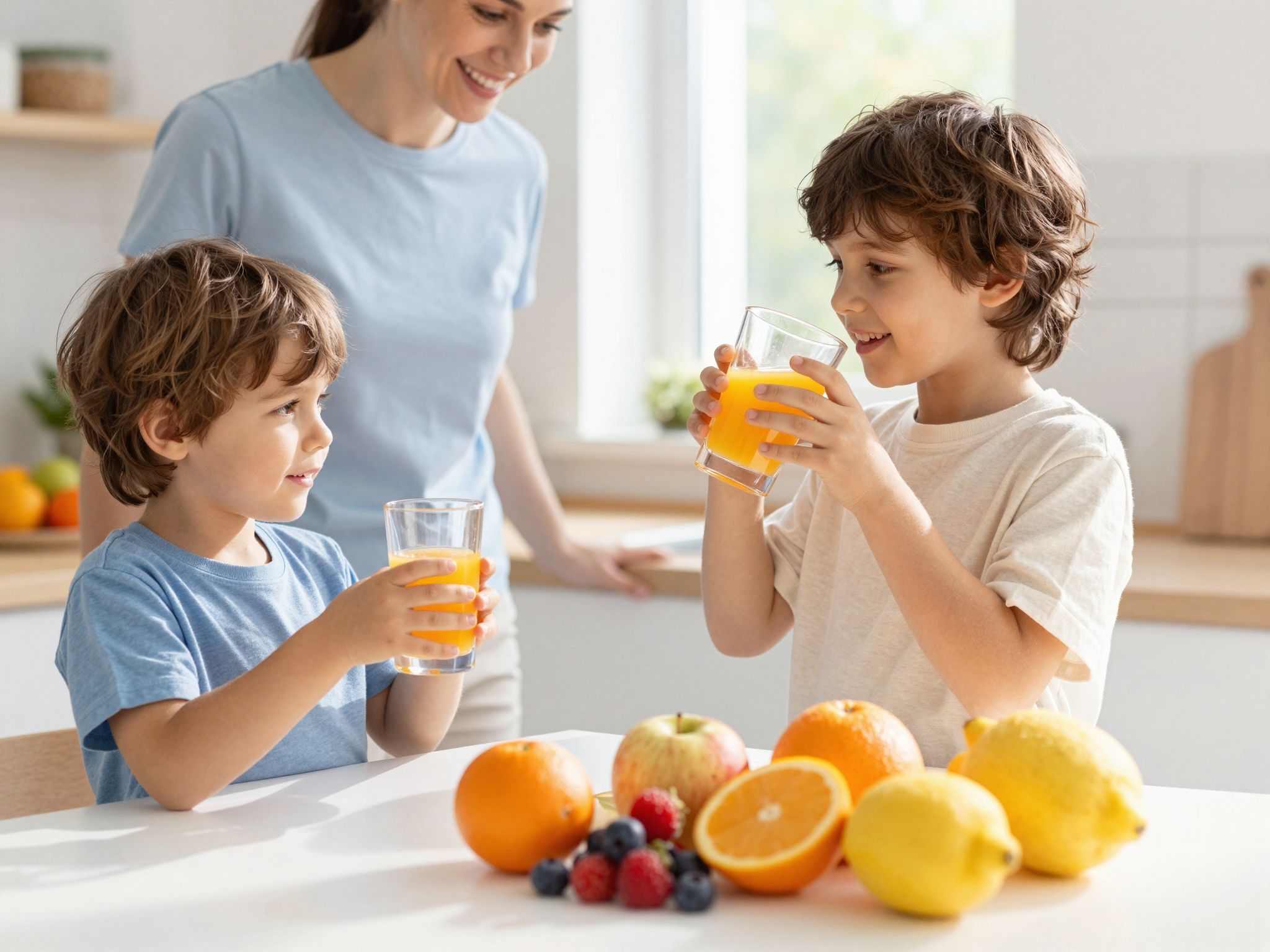 A gyümölcslé cukortartalma magasabb, mint a vízé.