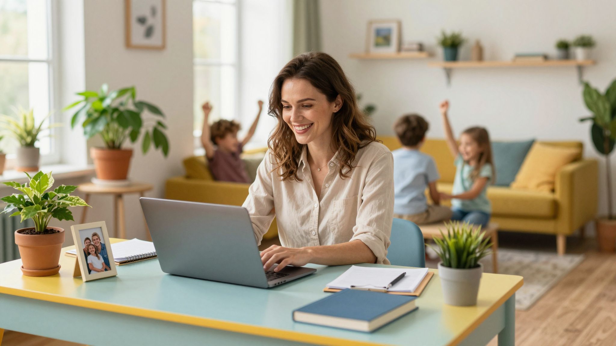 A rugalmas munkaidő segíthet a családi kötelezettségekben.