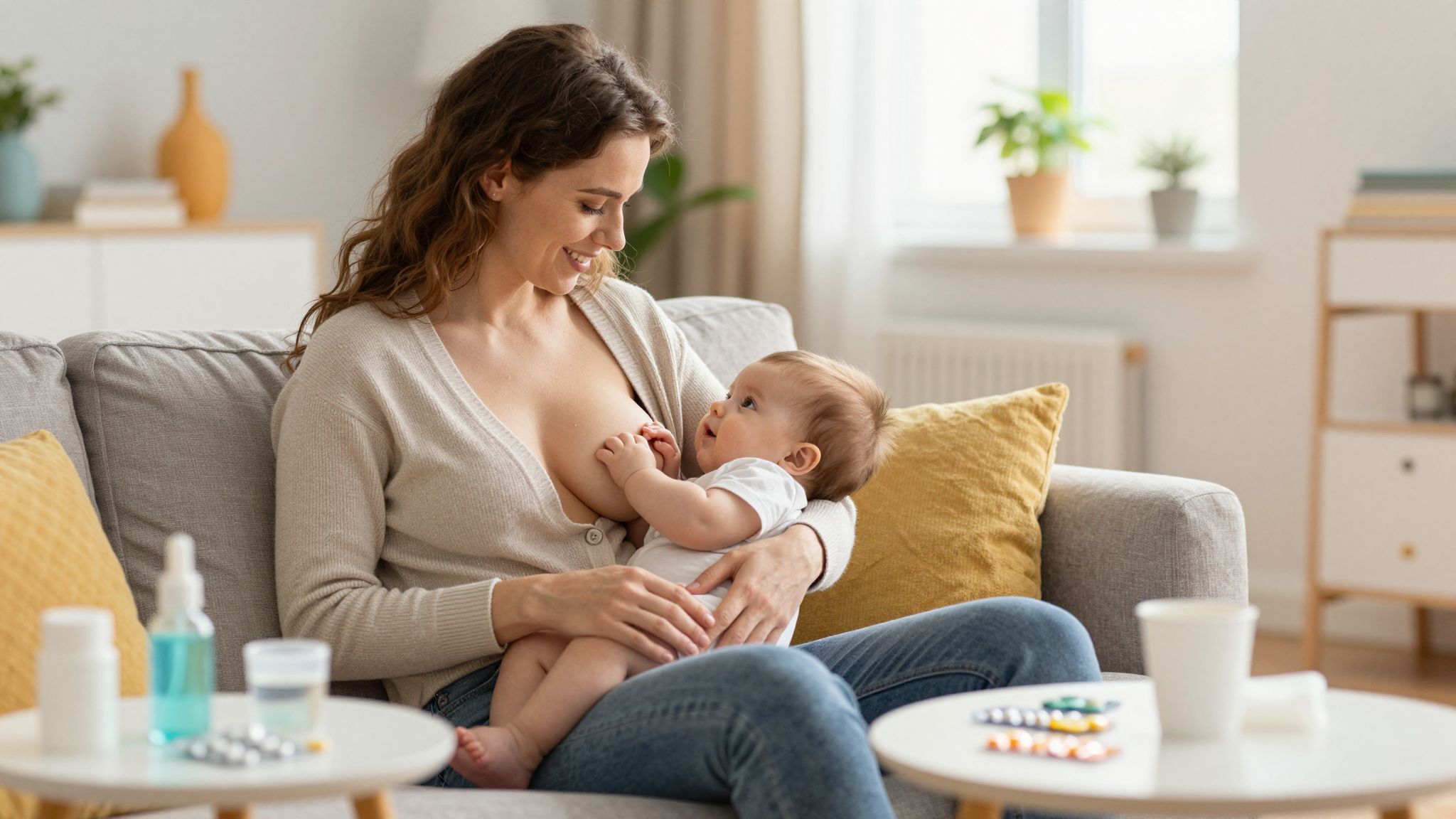 A szoptatás alatt a progesztin alapú módszerek ajánlottak.