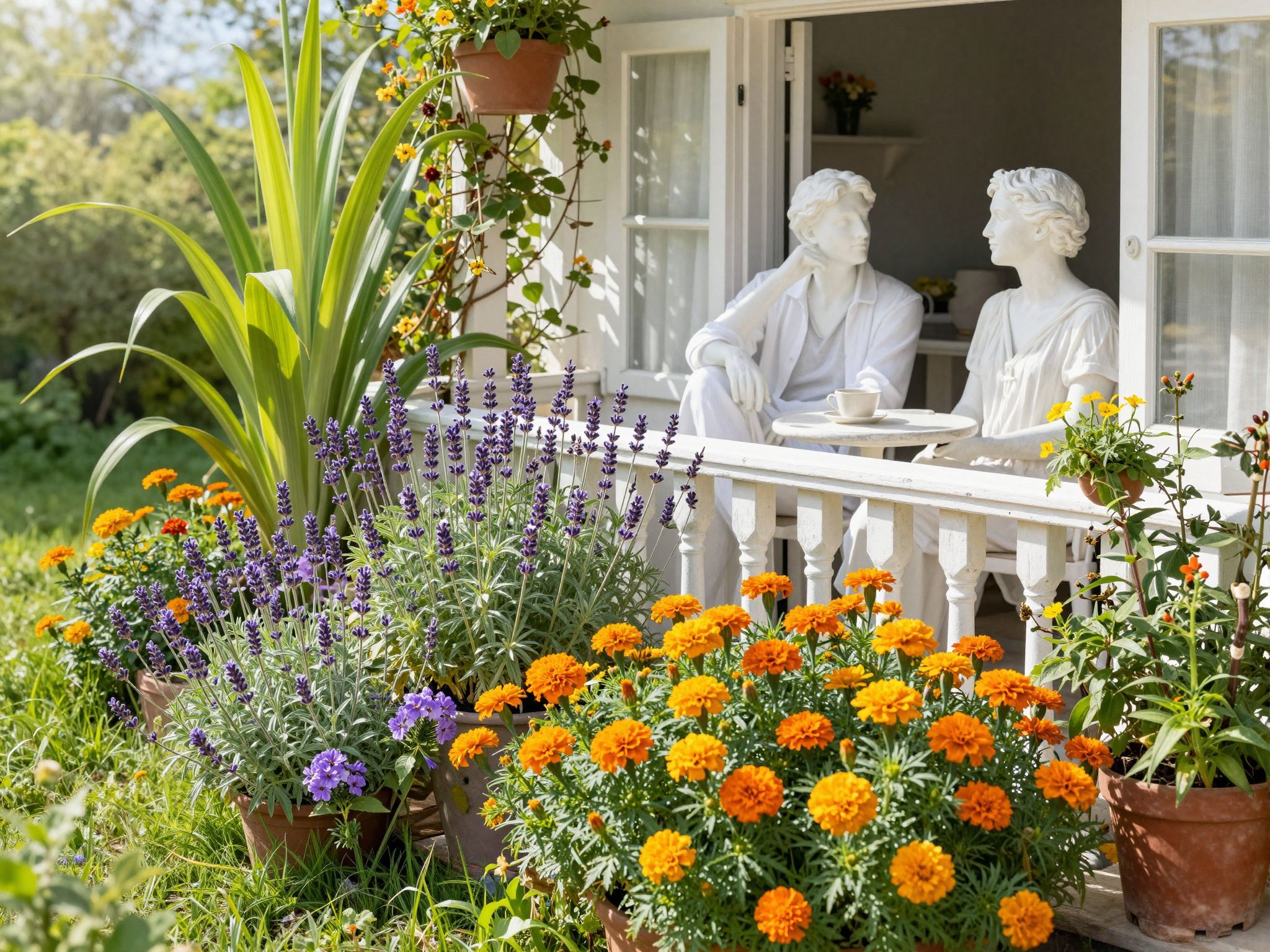 A levendula és citromfű hatékonyan távol tartja a szúnyogokat.