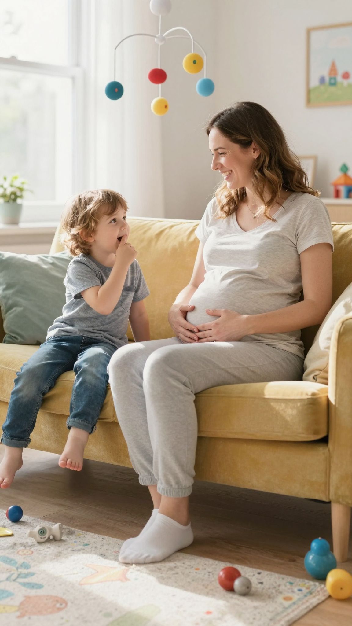 A baba mozgása már érezhető az anyukának.