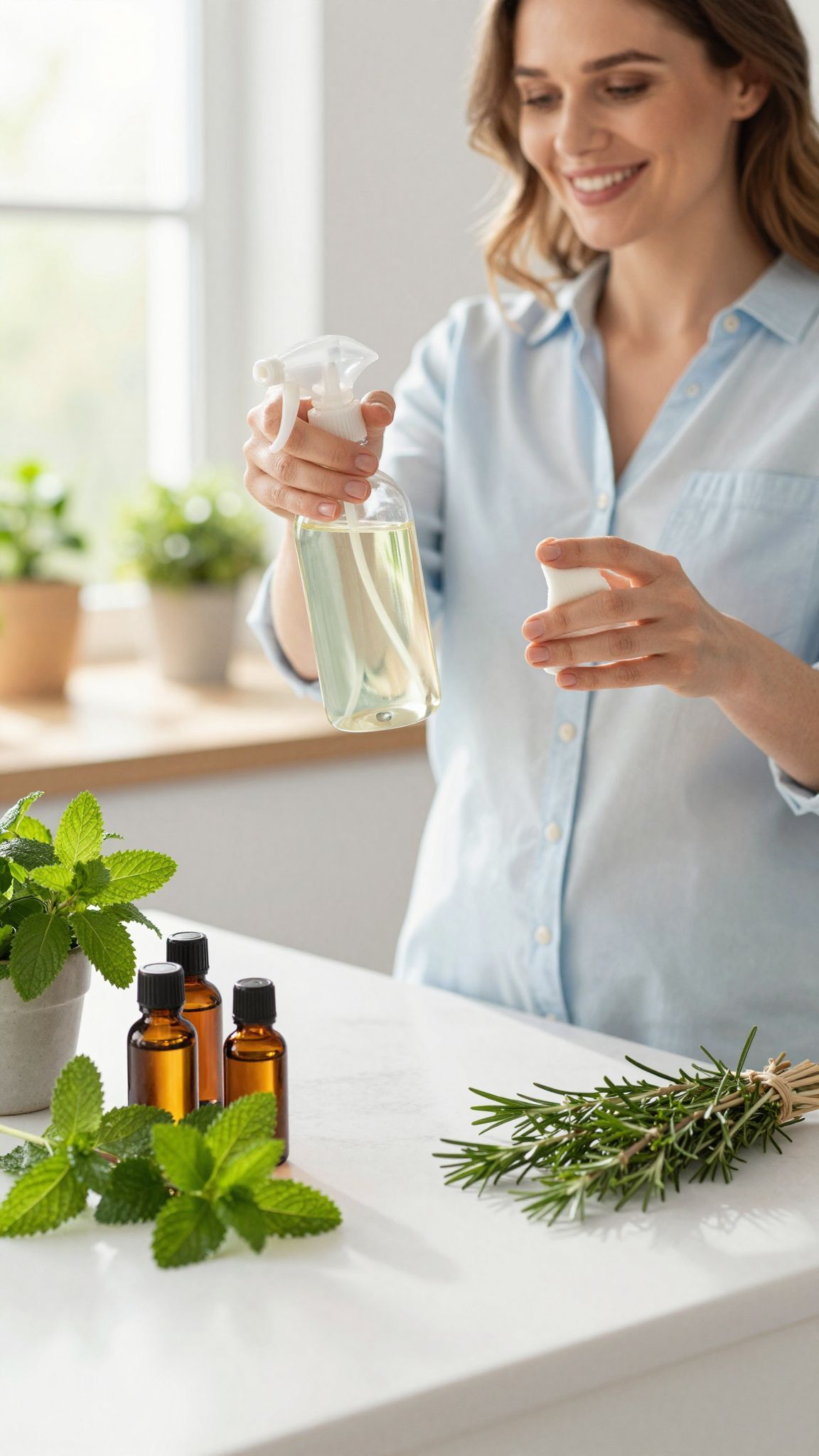 A teafaolaj erőteljes antibakteriális hatású tisztítószer.