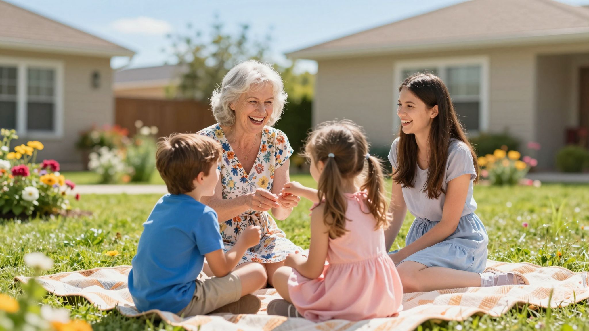 A nagymama érzelmi támogatása felülmúlja a bébiszittert.