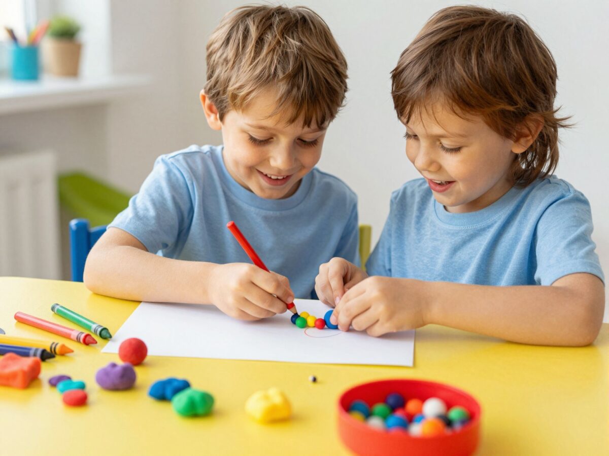 Gyurmázás, rajzolás, gyöngyfűzés: a legjobb játékok a kézügyesség fejlesztéséhez