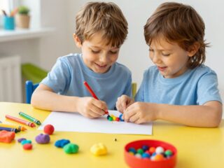 Gyurmázás, rajzolás, gyöngyfűzés: a legjobb játékok a kézügyesség fejlesztéséhez