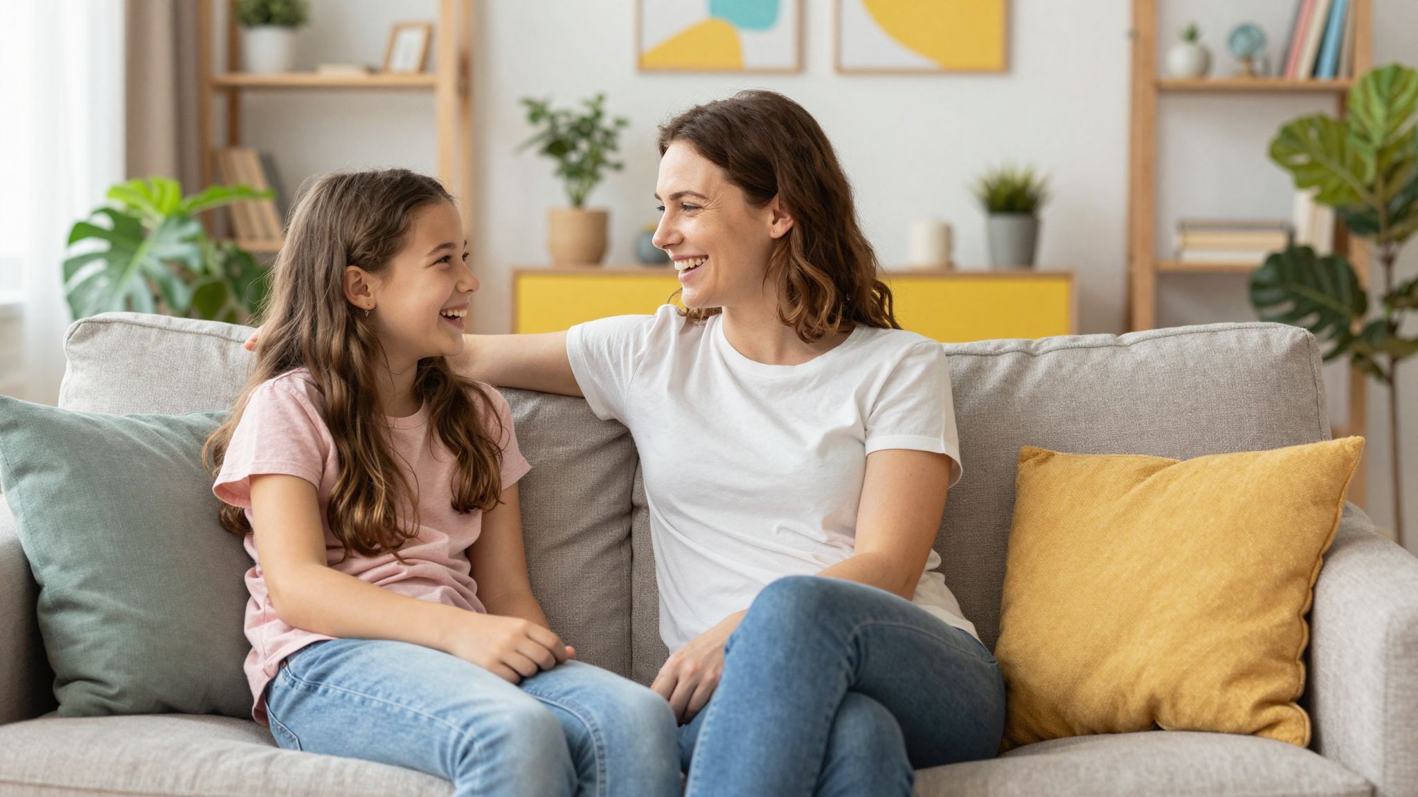 A bizalom erősíti a hosszú távú anya-lánya kapcsolatot.