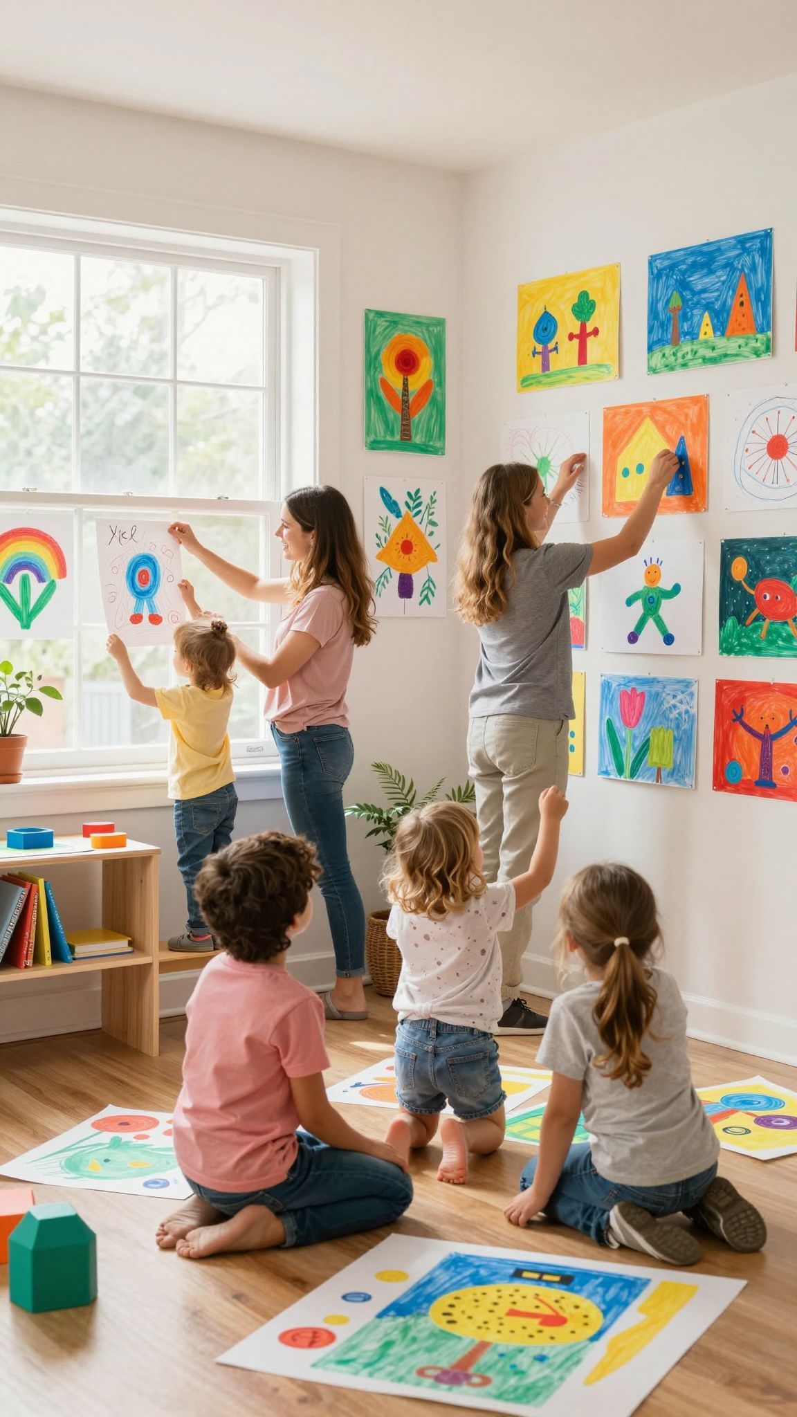 Hosszú távú tárolással megőrizhetjük a gyerekek művészetét.