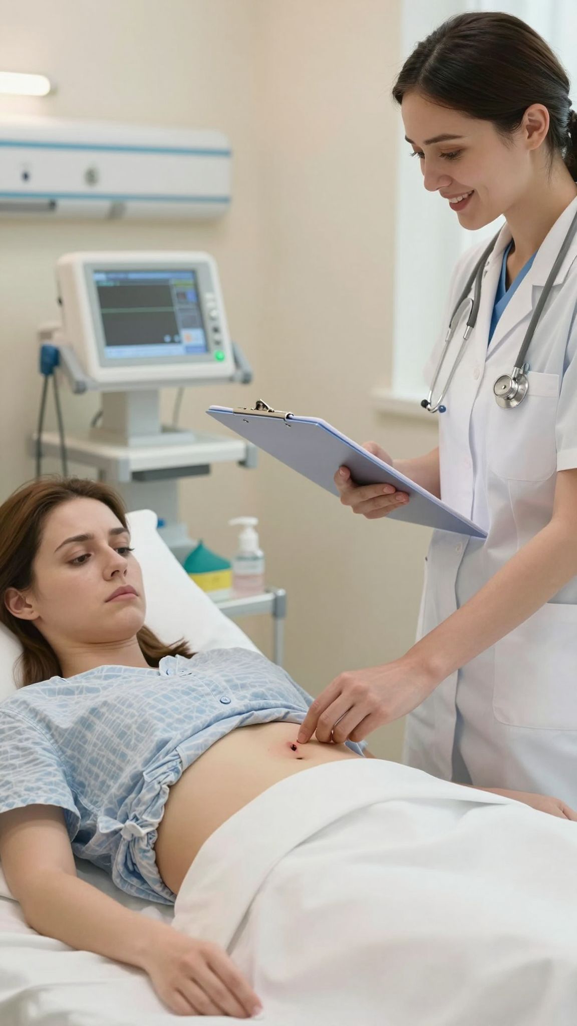 A piros bőr, duzzanat vagy láz azonnali orvosi beavatkozást igényel.