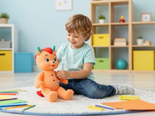 Játék a Rák jegyű babával: a biztonságérzet és a kreativitás fejlesztése