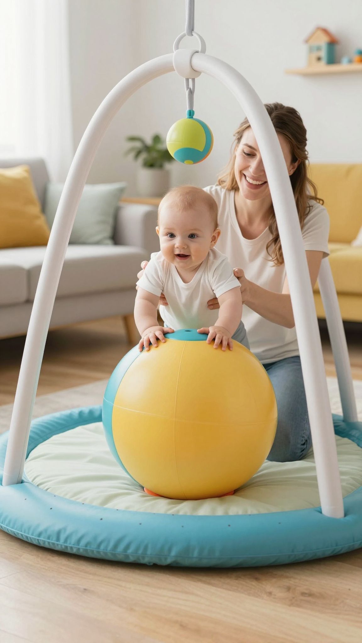 A vesztibuláris stimuláció elősegíti a motoros képességek fejlődését.