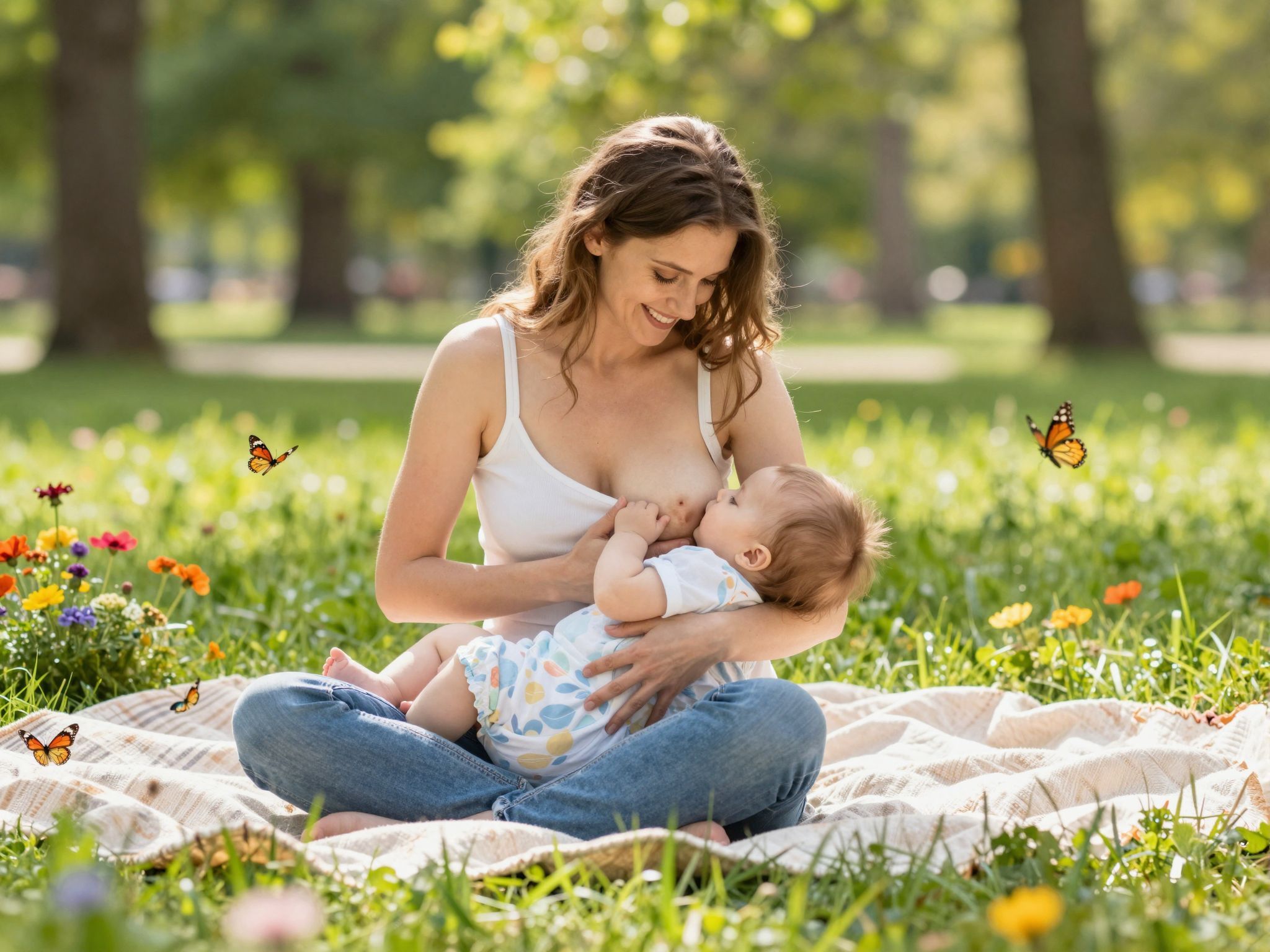 A szoptatás segíti a baba egészséges súlyának fenntartását.