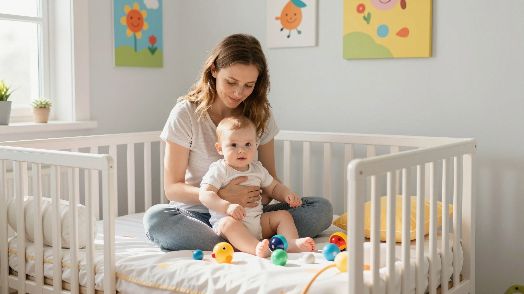 A kognitív ugrások befolyásolják a baba alvási mintáit.