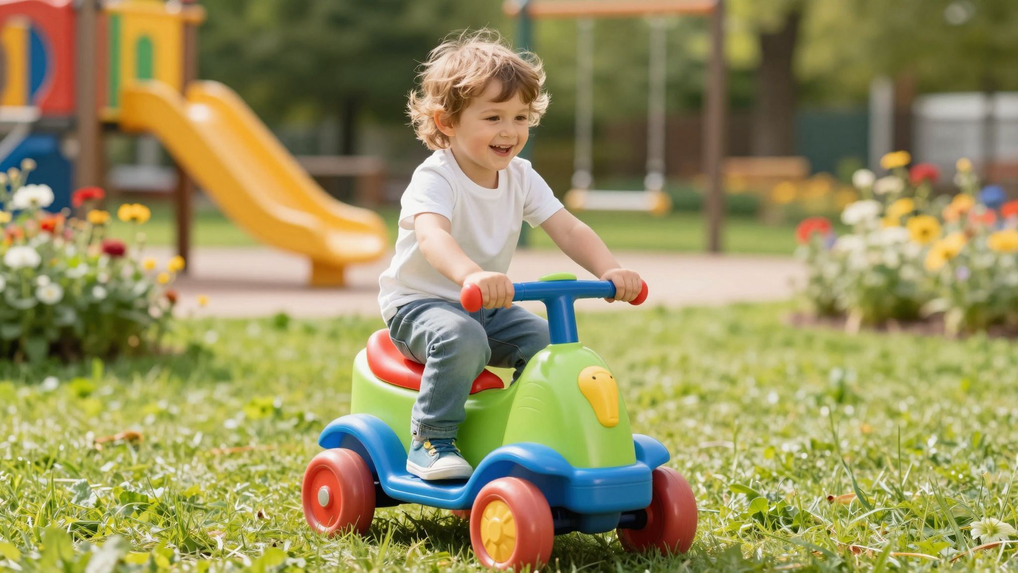 A gyerekjárgányok segítik a komplex mozgásképességek fejlődését.