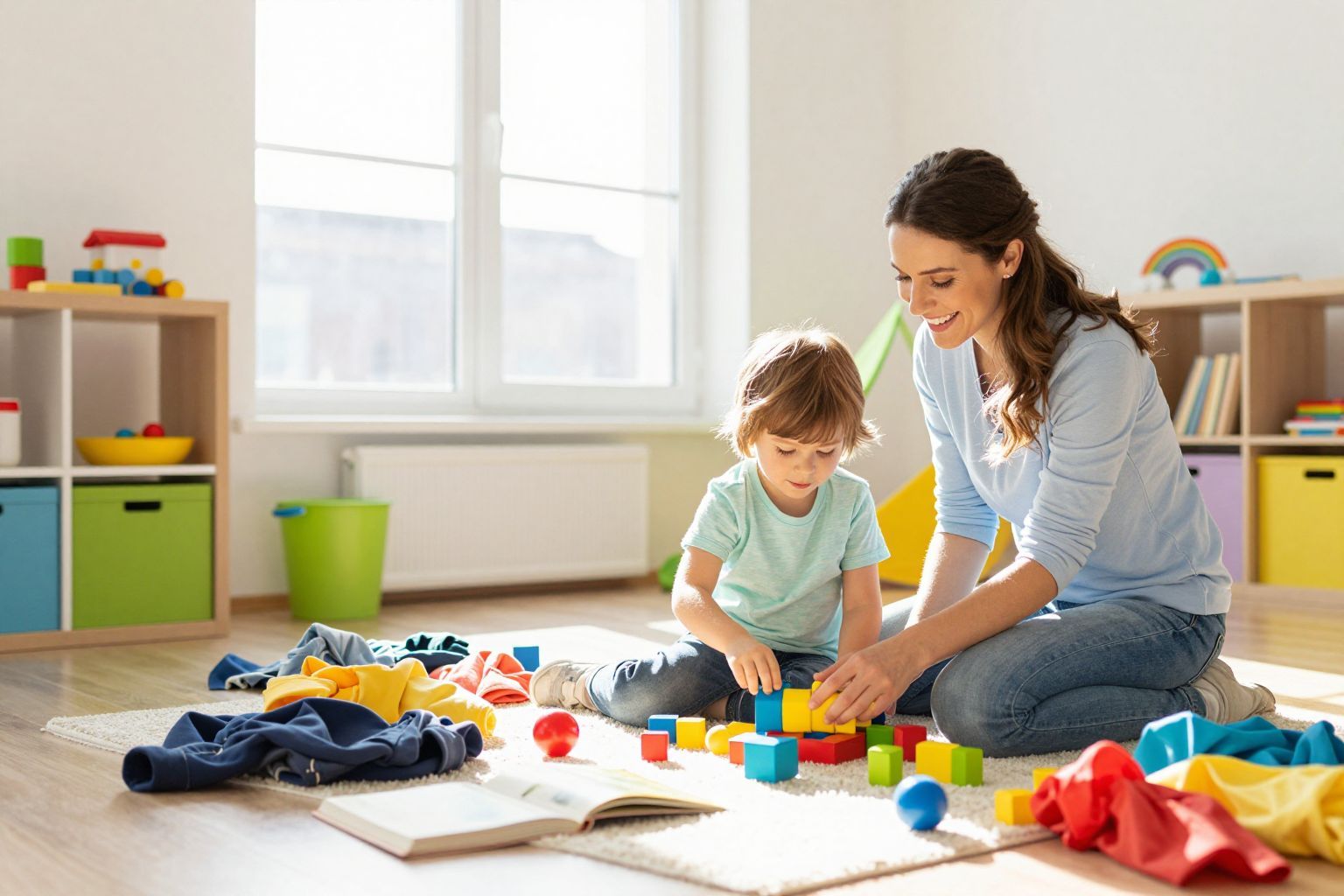 Vonjuk be a gyermeket, hogy tanuljon a rendrakásból!