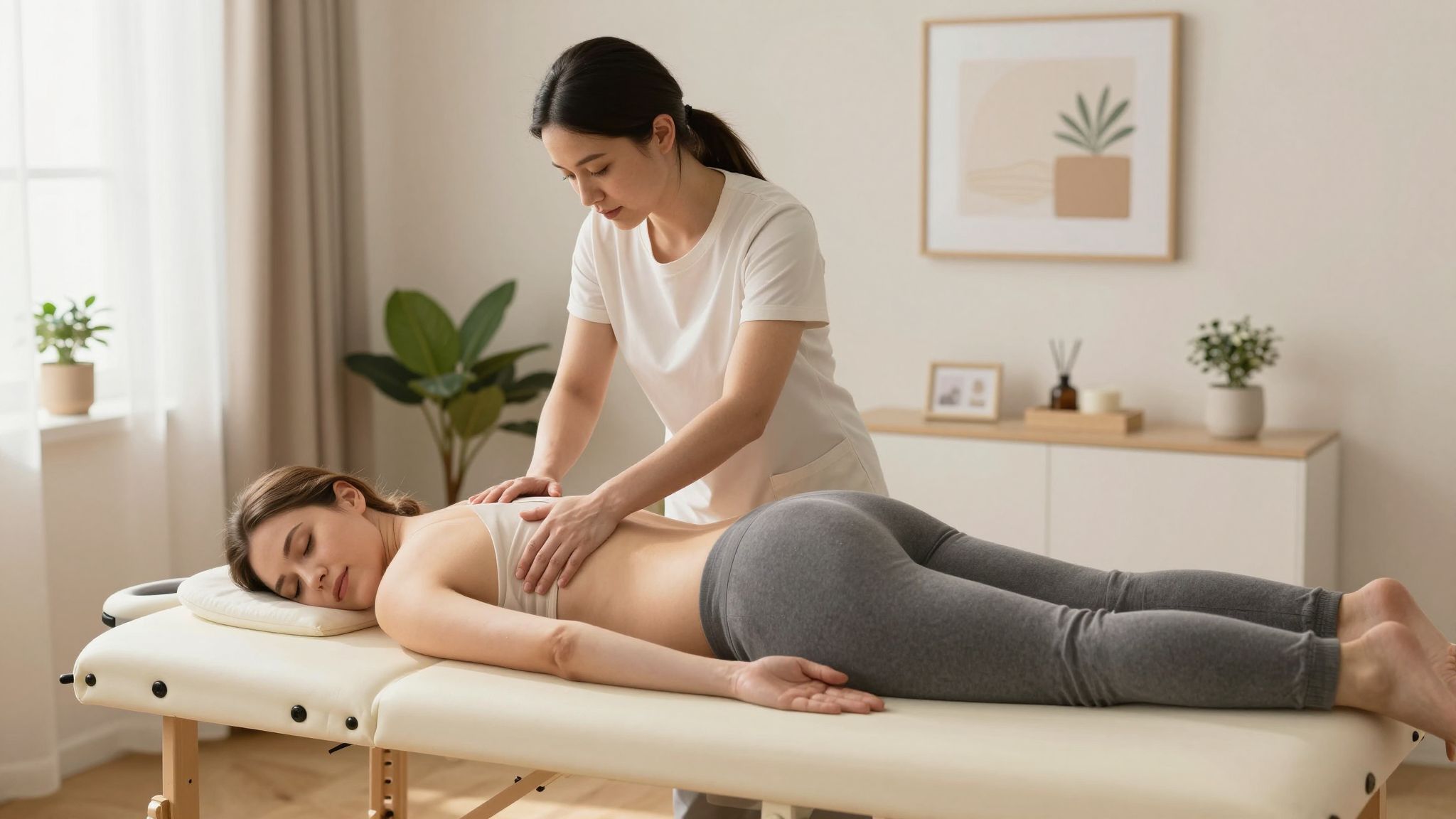 A manuális terápia enyhíti a hátfájást várandósoknál.