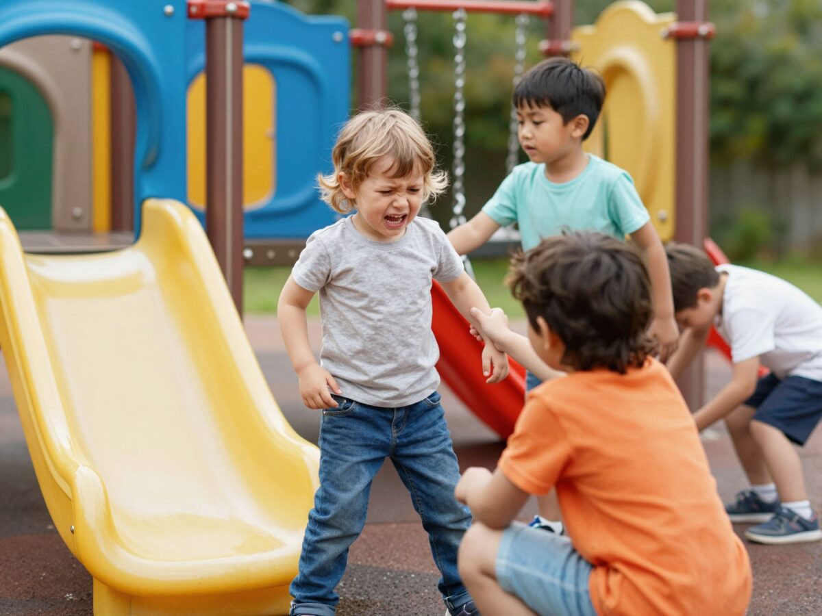 Miért csak a játszótéren üt, rúg és harap a gyerekem? Az agresszió háttere