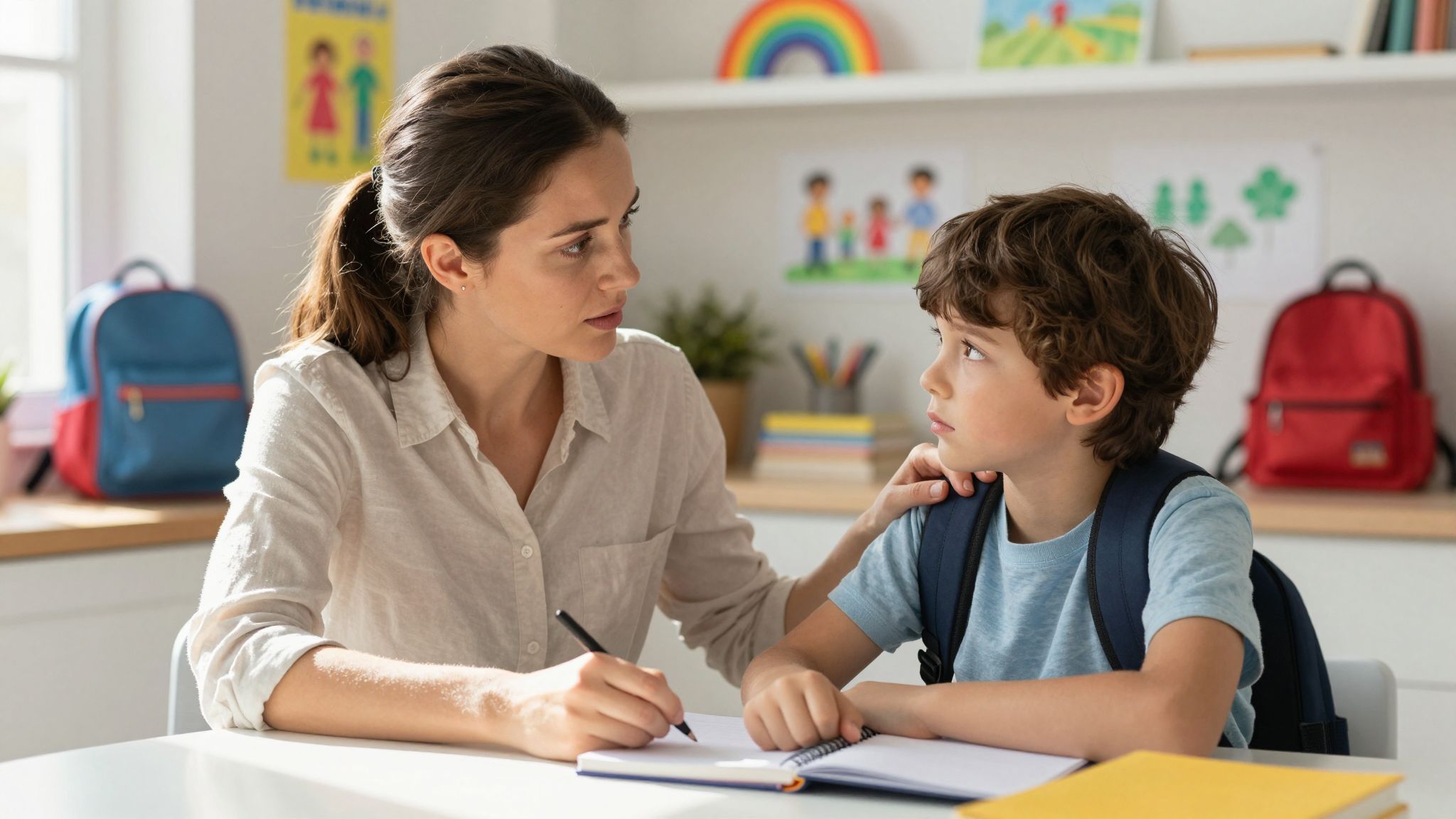 Figyelj a gyermek szorongására és viselkedésének változásaira!