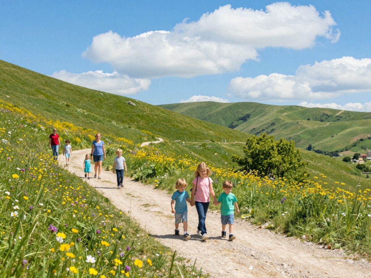 Nem kell hegyet mászni: 5 könnyű túraútvonal, amit a legkisebbek is élvezni fognak