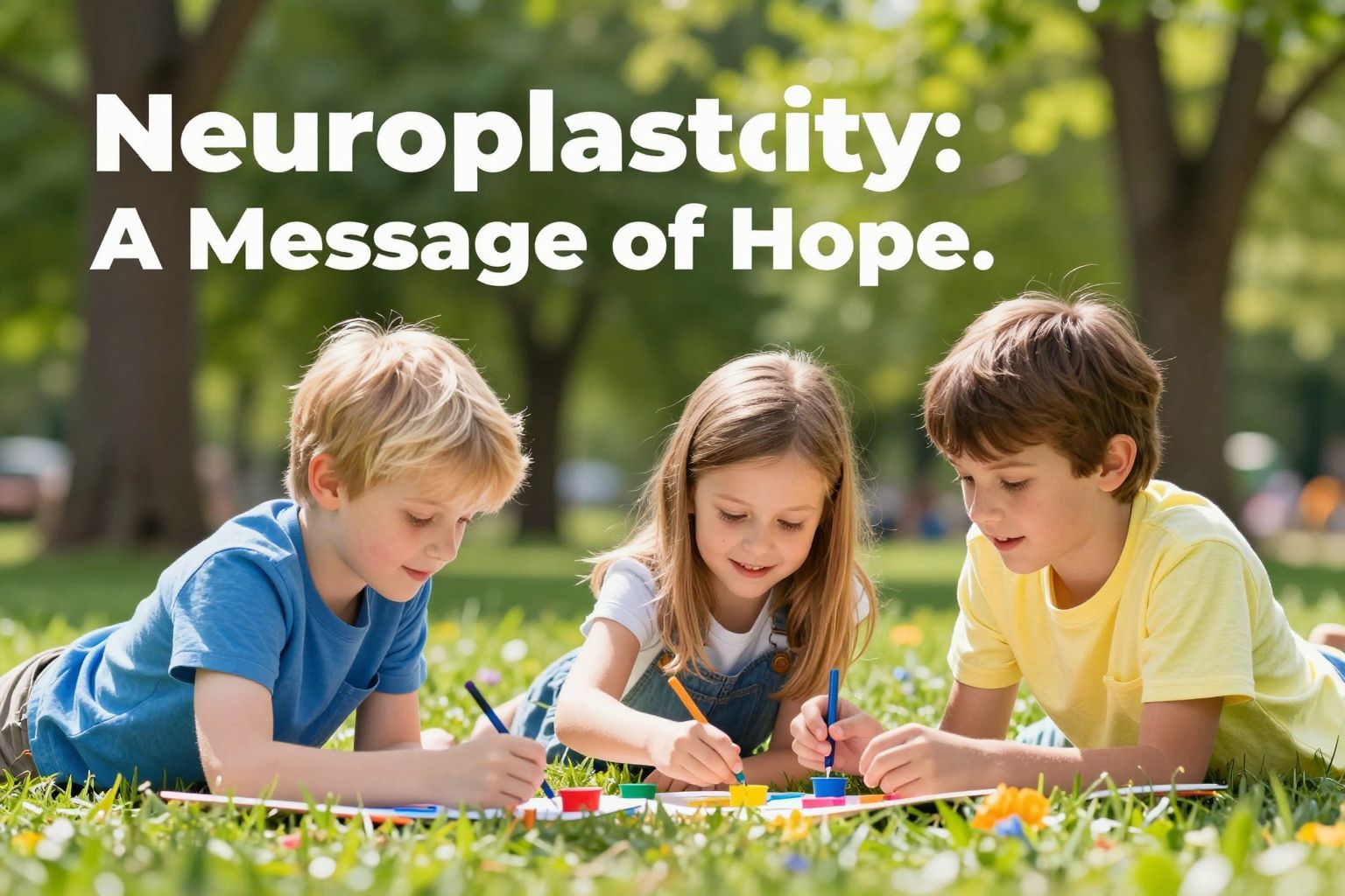 A neuroplaszticitás segíthet a gyerekek agyának fejlődésében.