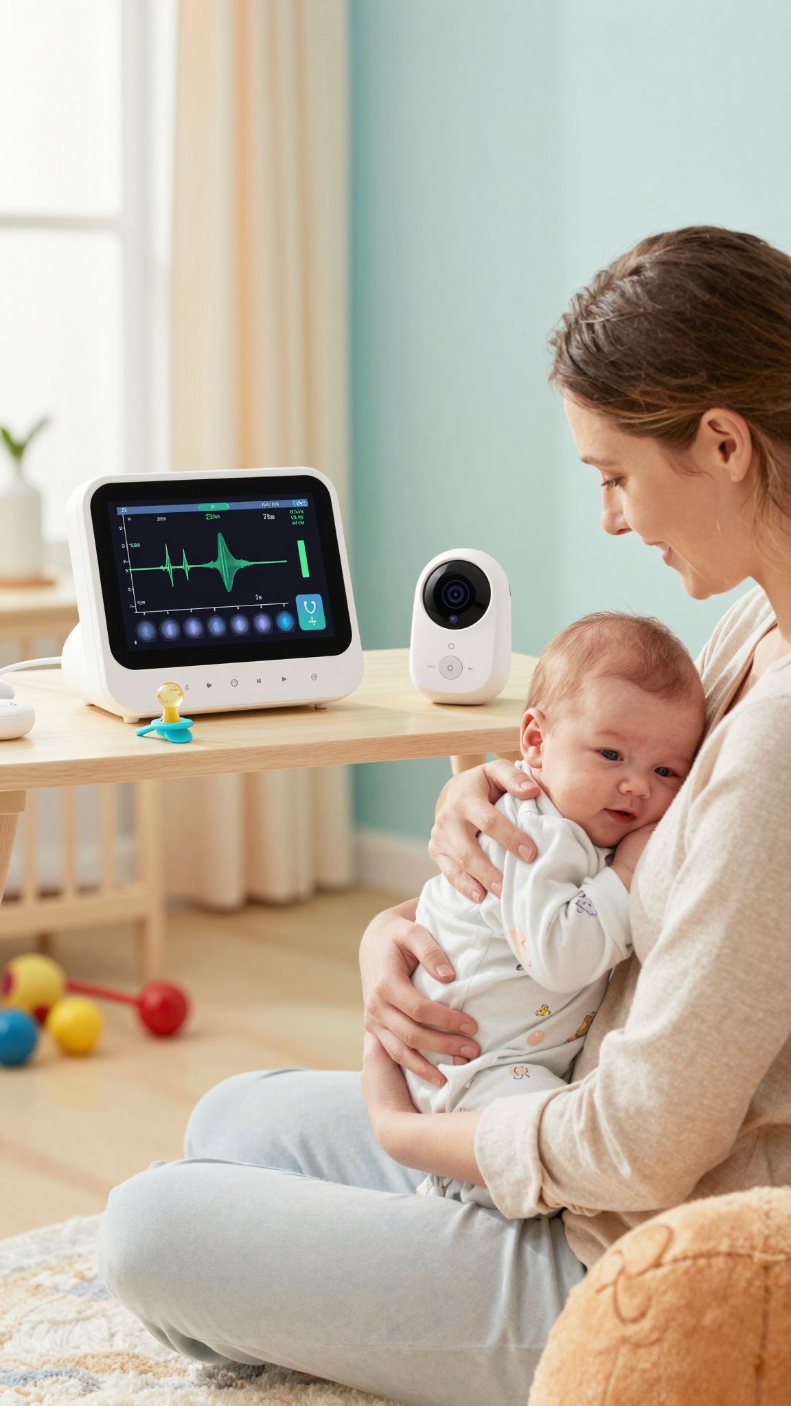 Az okoseszközök segítik a szülők gondoskodását és kényelmét.