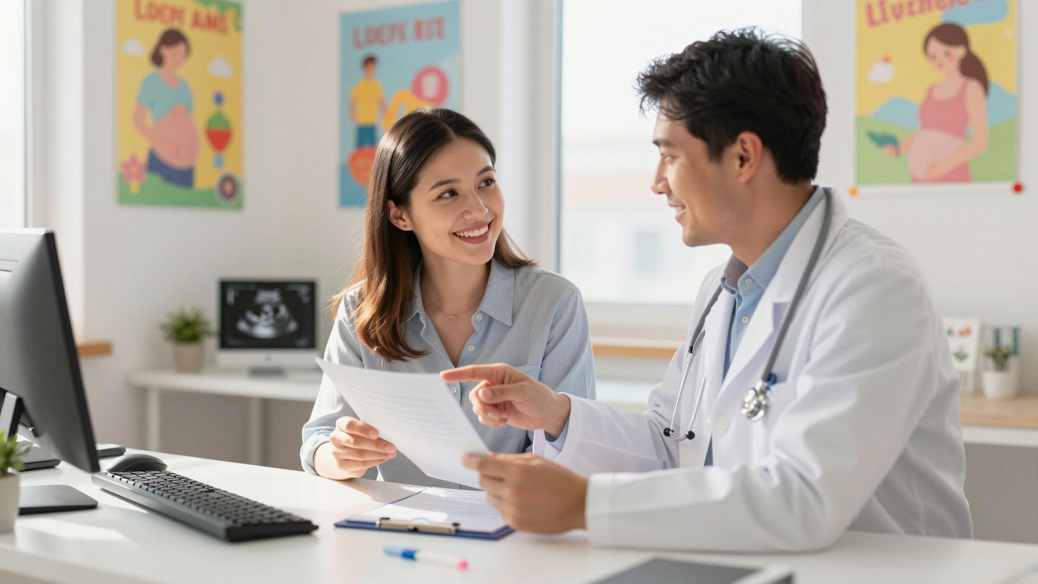 A 8-12. héten fontos a genetikai szűrés elvégzése.