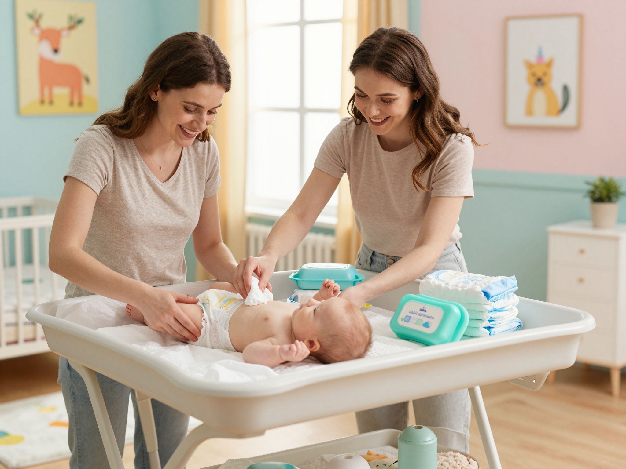 A stresszmentes pelenkázás titka a megfelelő eszközök használata.