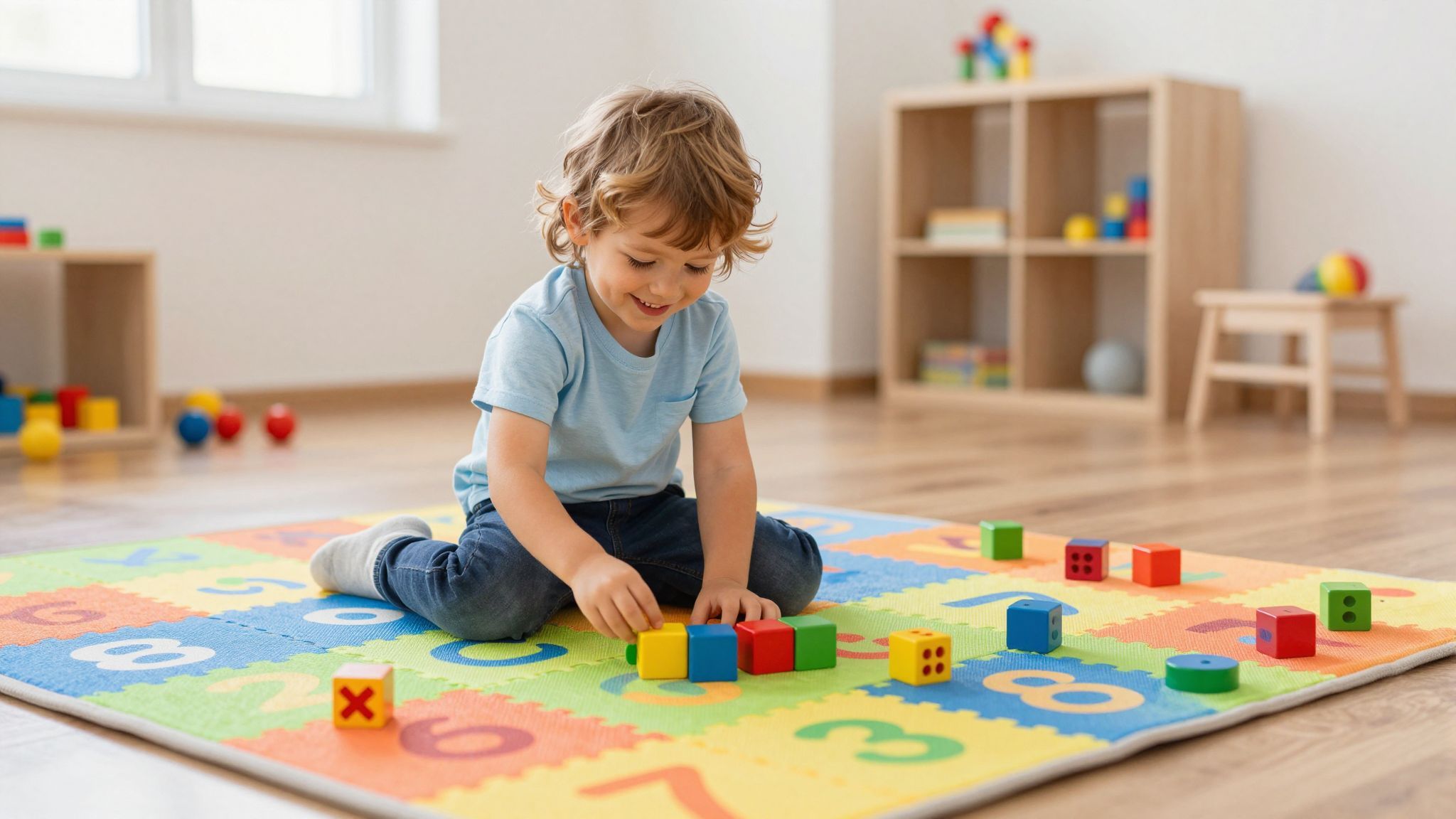 A számok segítik a gyermek problémamegoldó képességét.