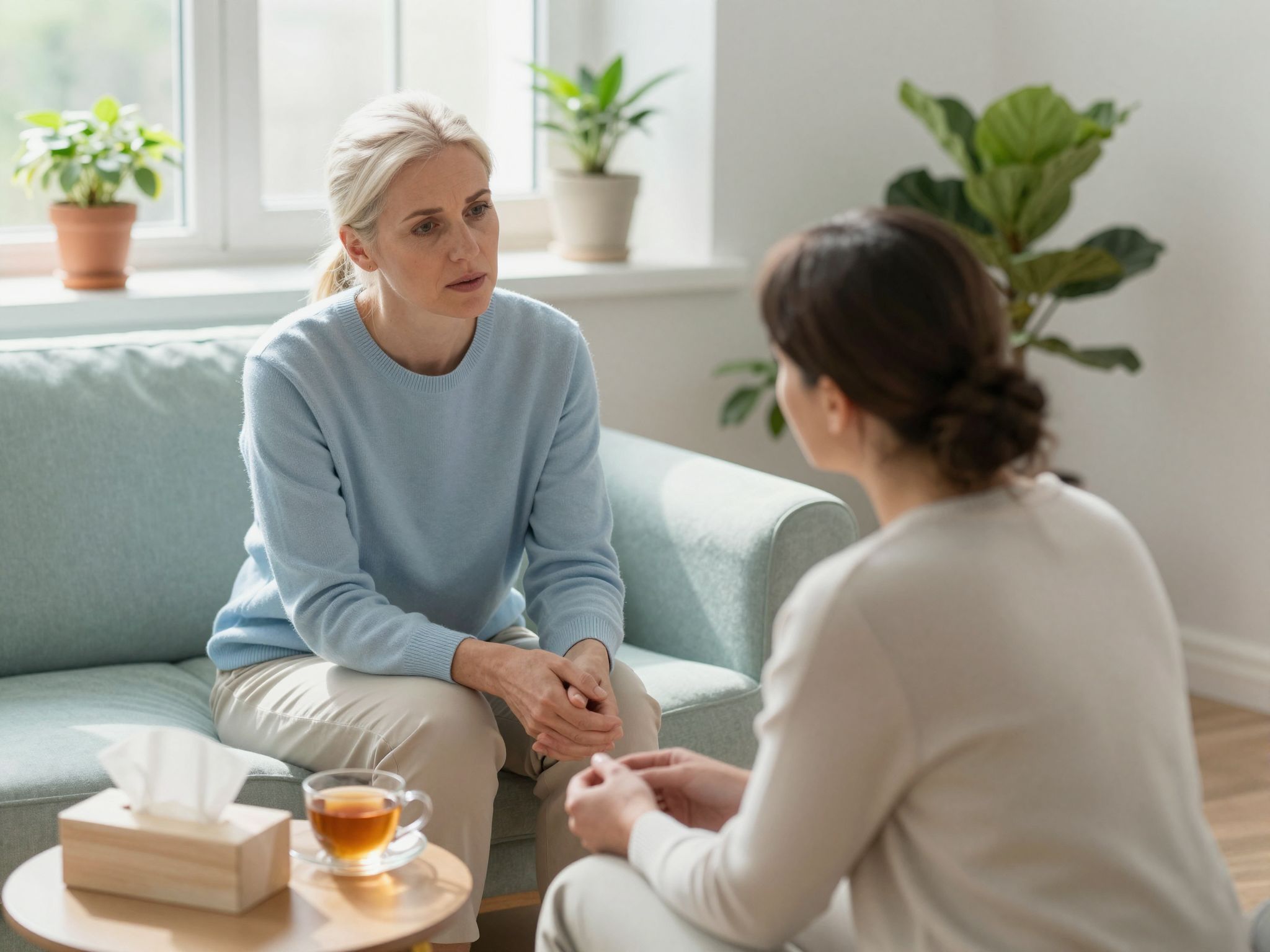 A pszichológiai támogatás segít a gyászhelyzetek feldolgozásában.