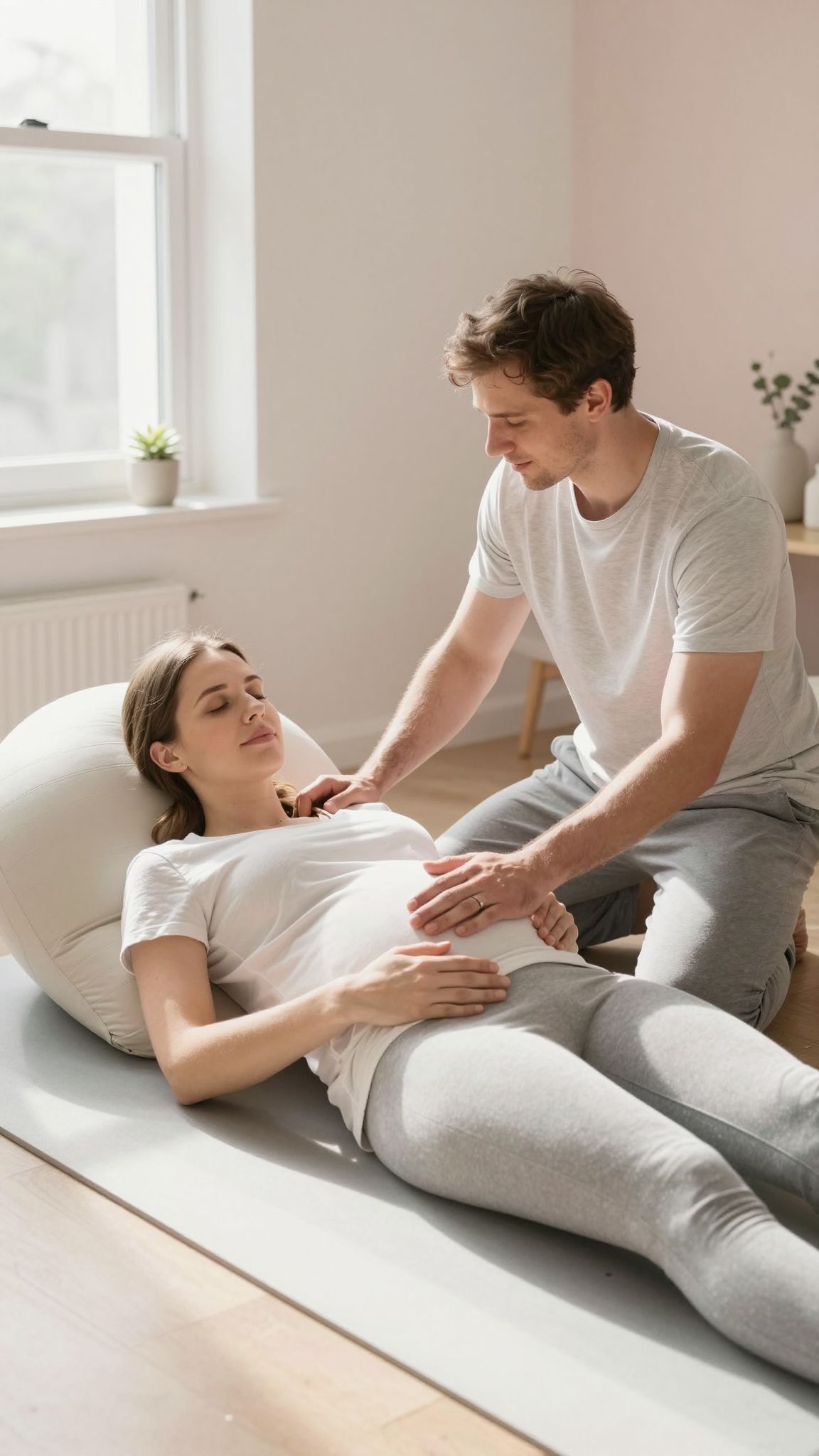 A kulcspozíciók segítik a szülés hatékonyságát.