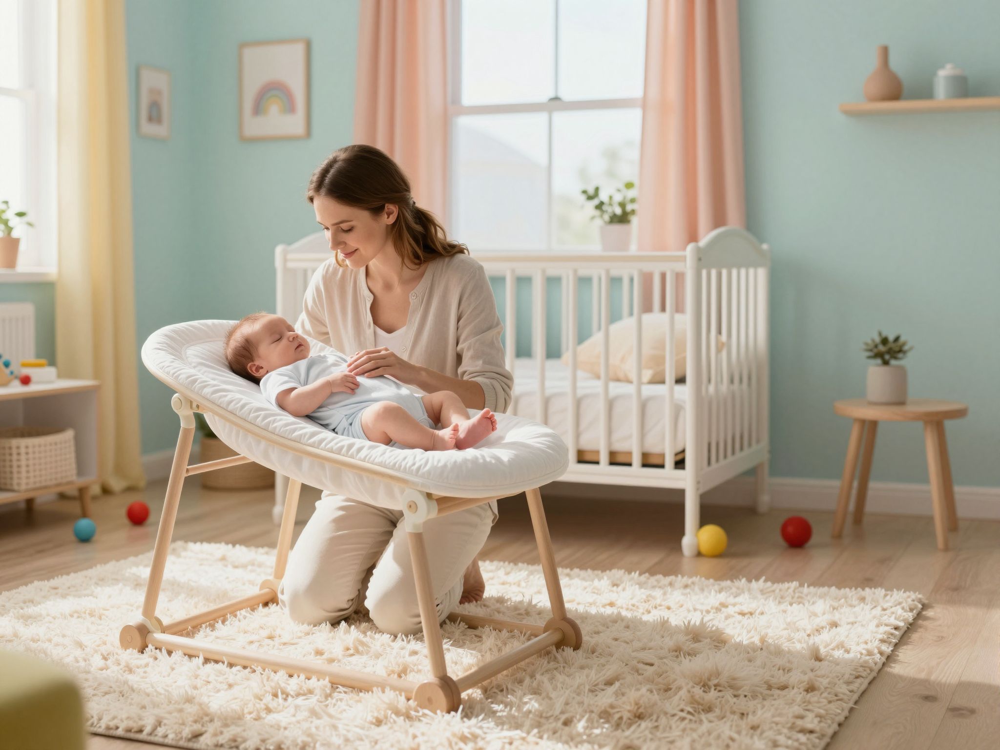 A rendszeres alvási rutin segíti a baba fejlődését.
