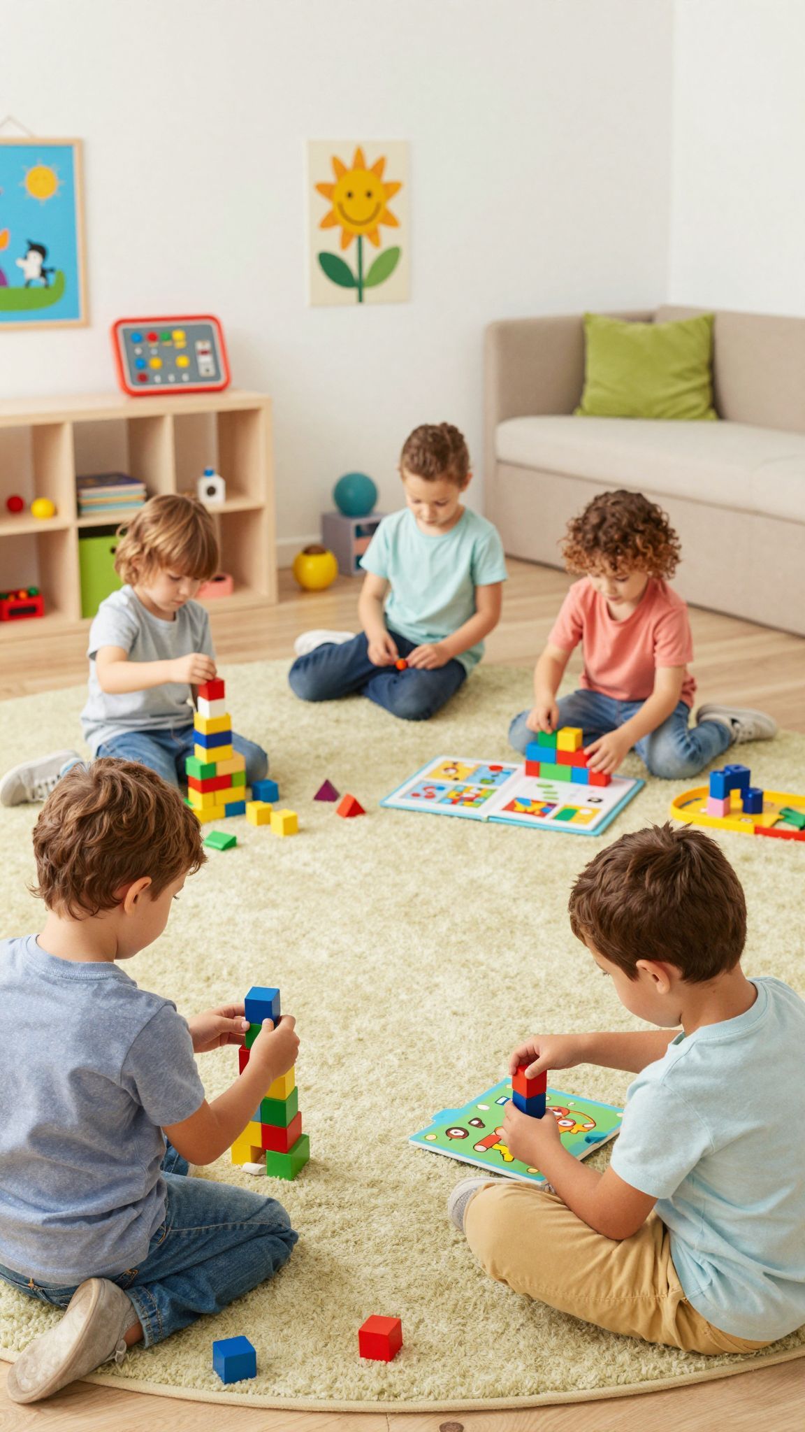 A logikai játékok fejlesztik a gyermekek problémamegoldó képességét.