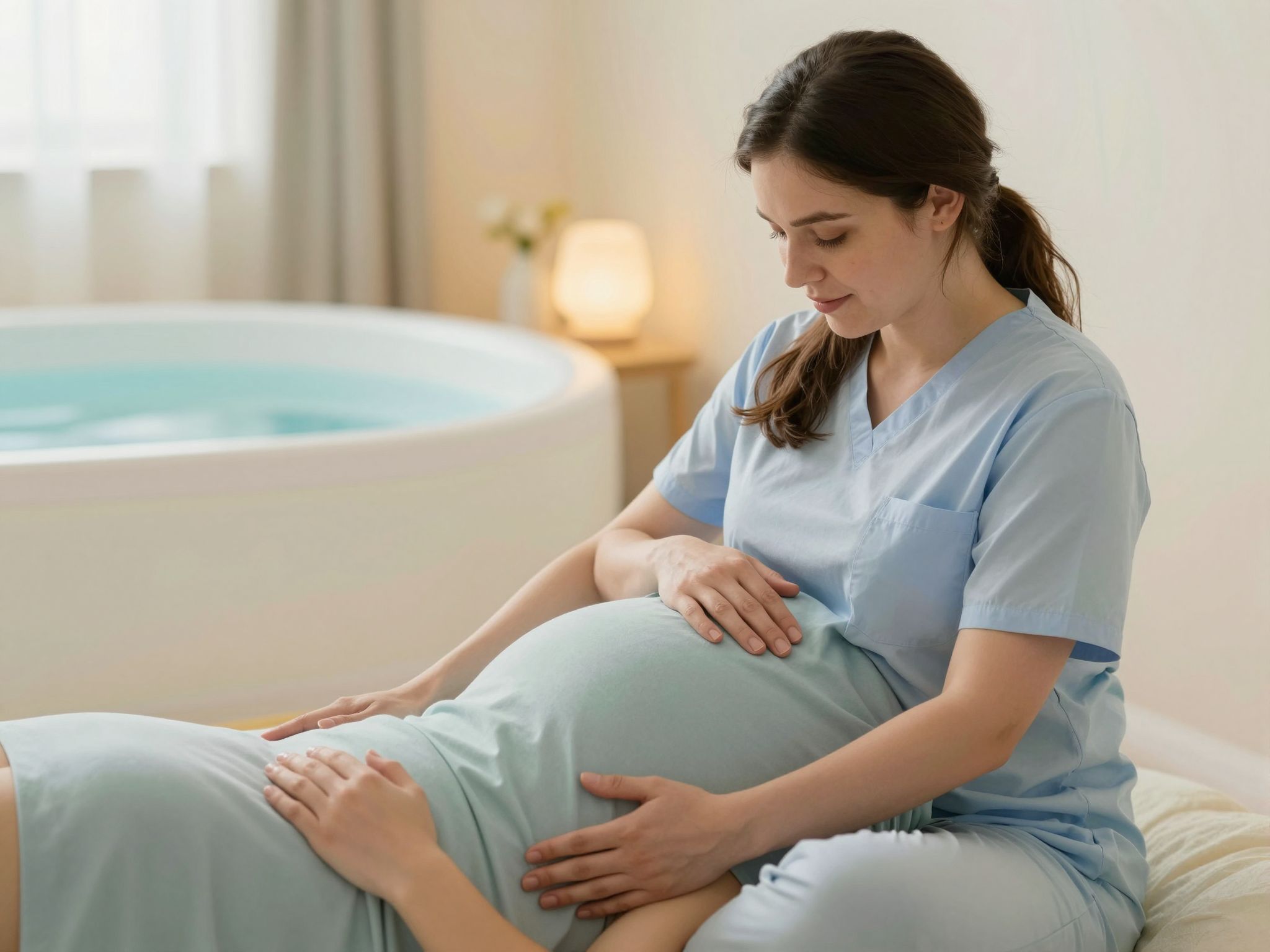 A dúla érzelmi támogatása segíti a szülés természetességét.