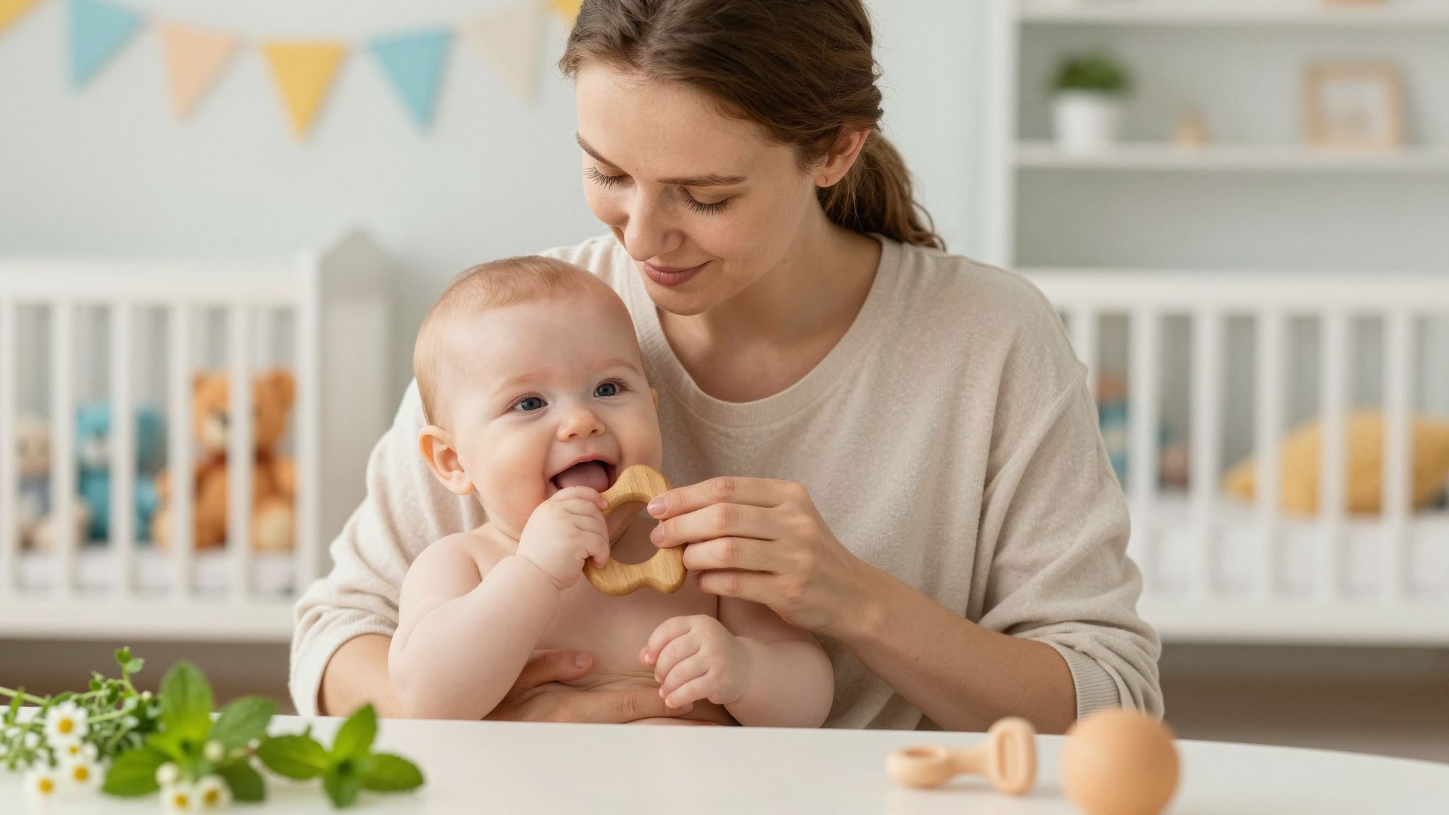 Gyógyteák és homeopátiás szerek segíthetnek a fogzásban.