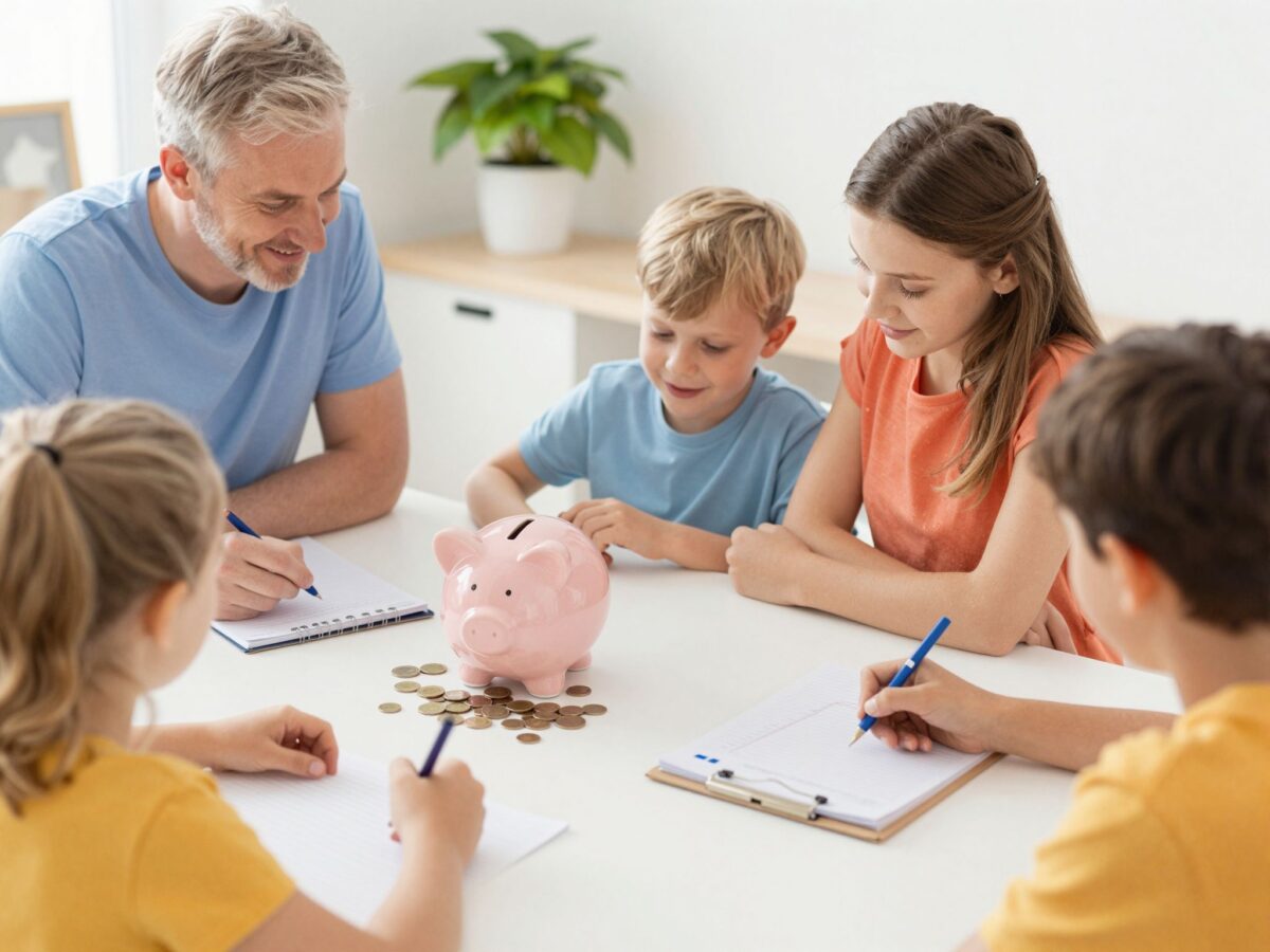 Zsebpénz, spórolás, beosztás: a pénzügyi nevelés első lépései