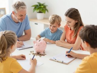 Zsebpénz, spórolás, beosztás: a pénzügyi nevelés első lépései