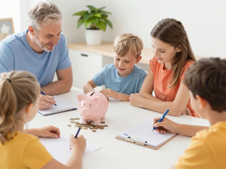 Zsebpénz, spórolás, beosztás: a pénzügyi nevelés első lépései