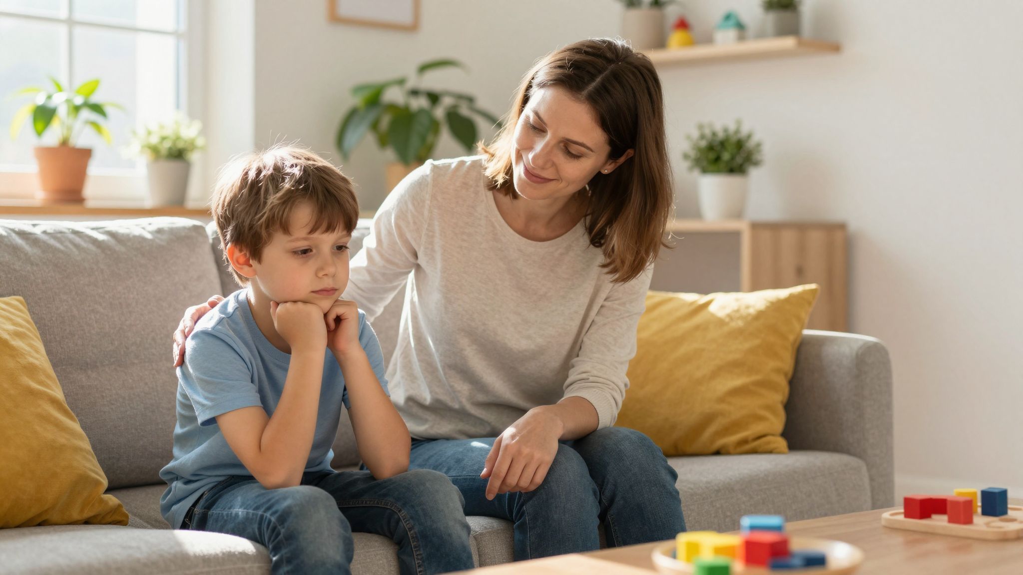 Az érzések elfogadása segíti a gyerekek jólétét.